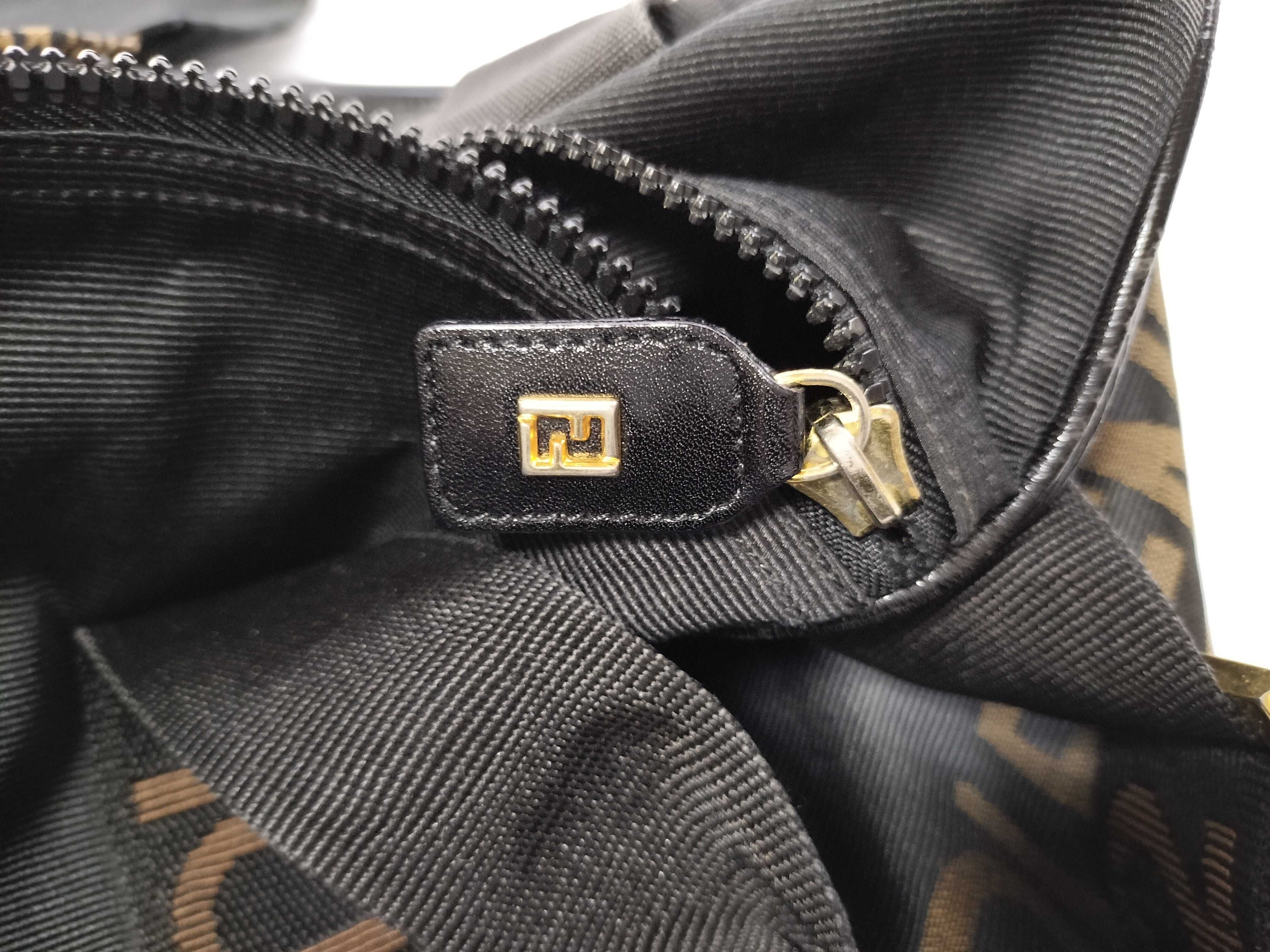 drum type bag nylon black 2way tote bag — view 11
