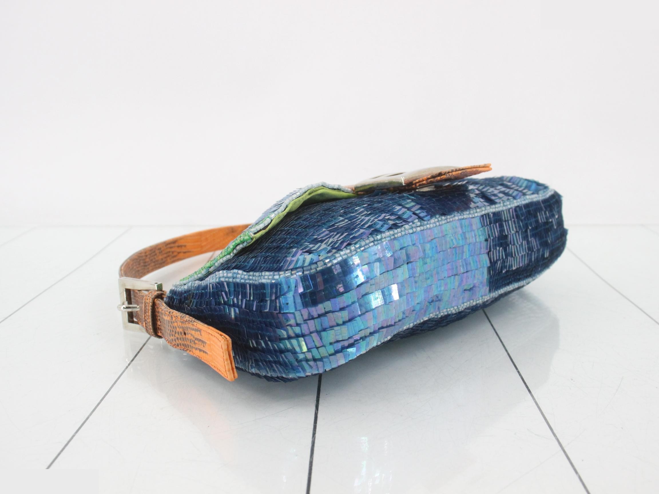Mamma Baguette Sequin One-Shoulder Bag — view 5