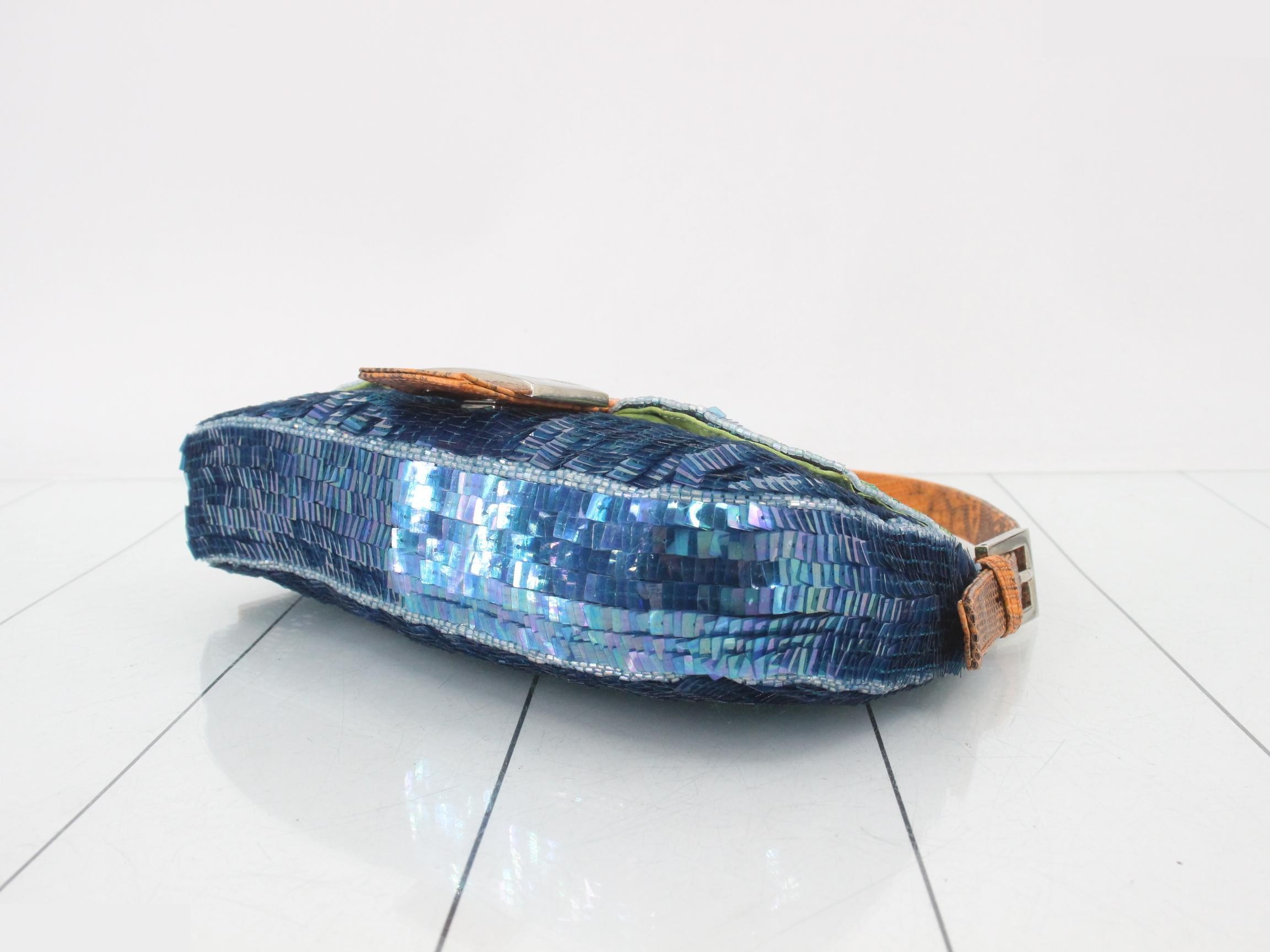 Mamma Baguette Sequin One-Shoulder Bag — view 6