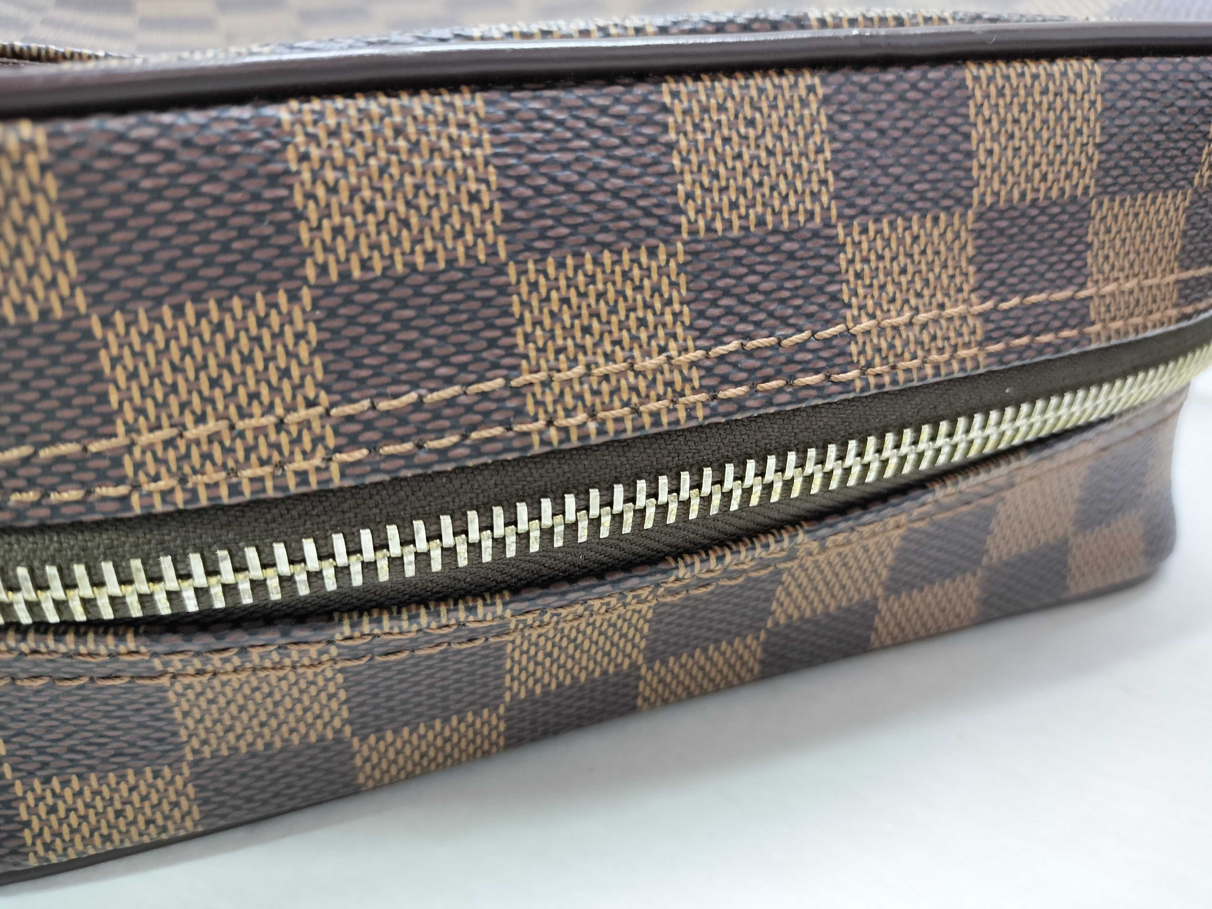 Damier Olaf PM N41442 MI1026 Brown Shoulder Bag — view 6
