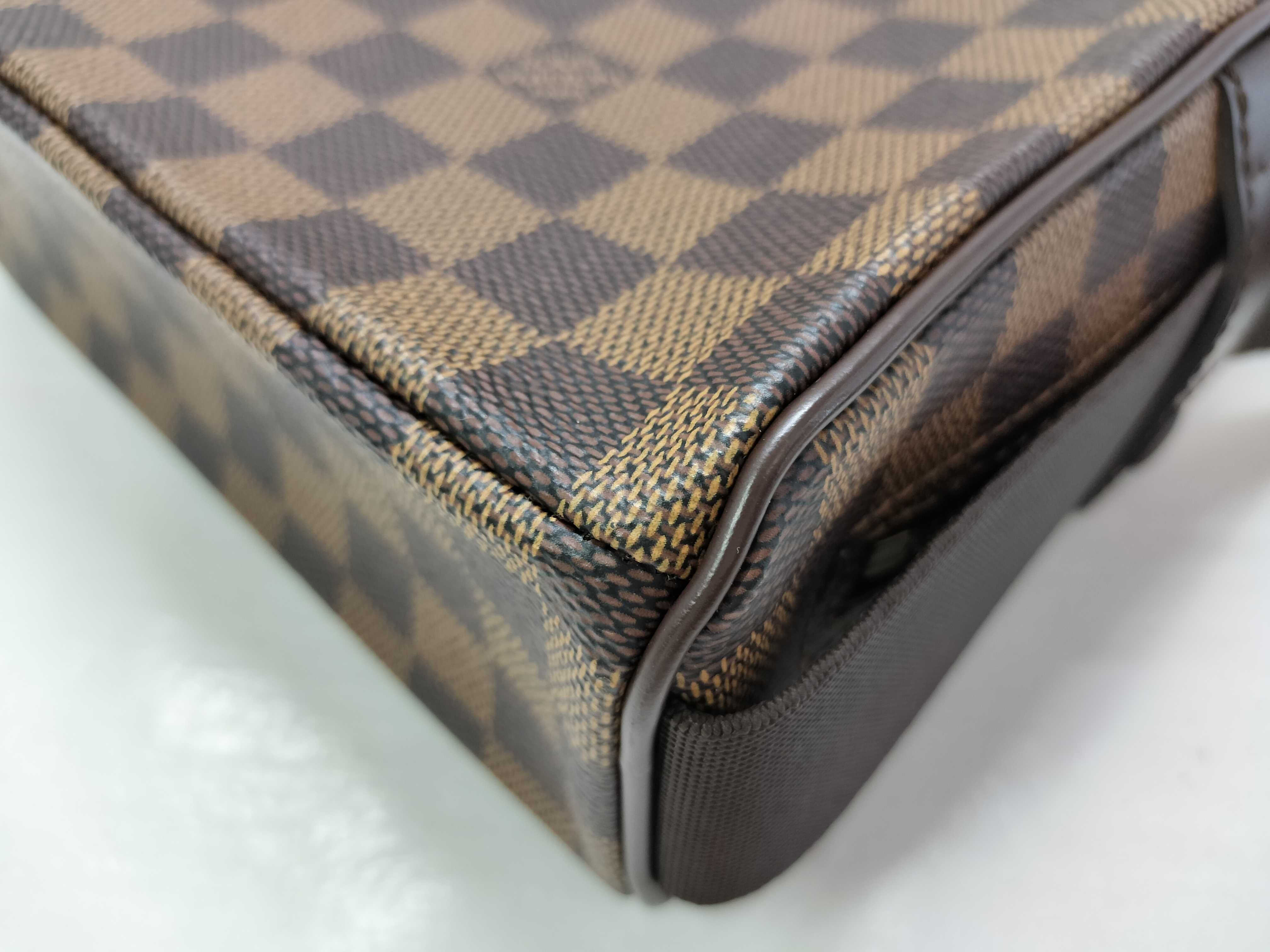 Damier Olaf PM N41442 MI1026 Brown Shoulder Bag — view 7