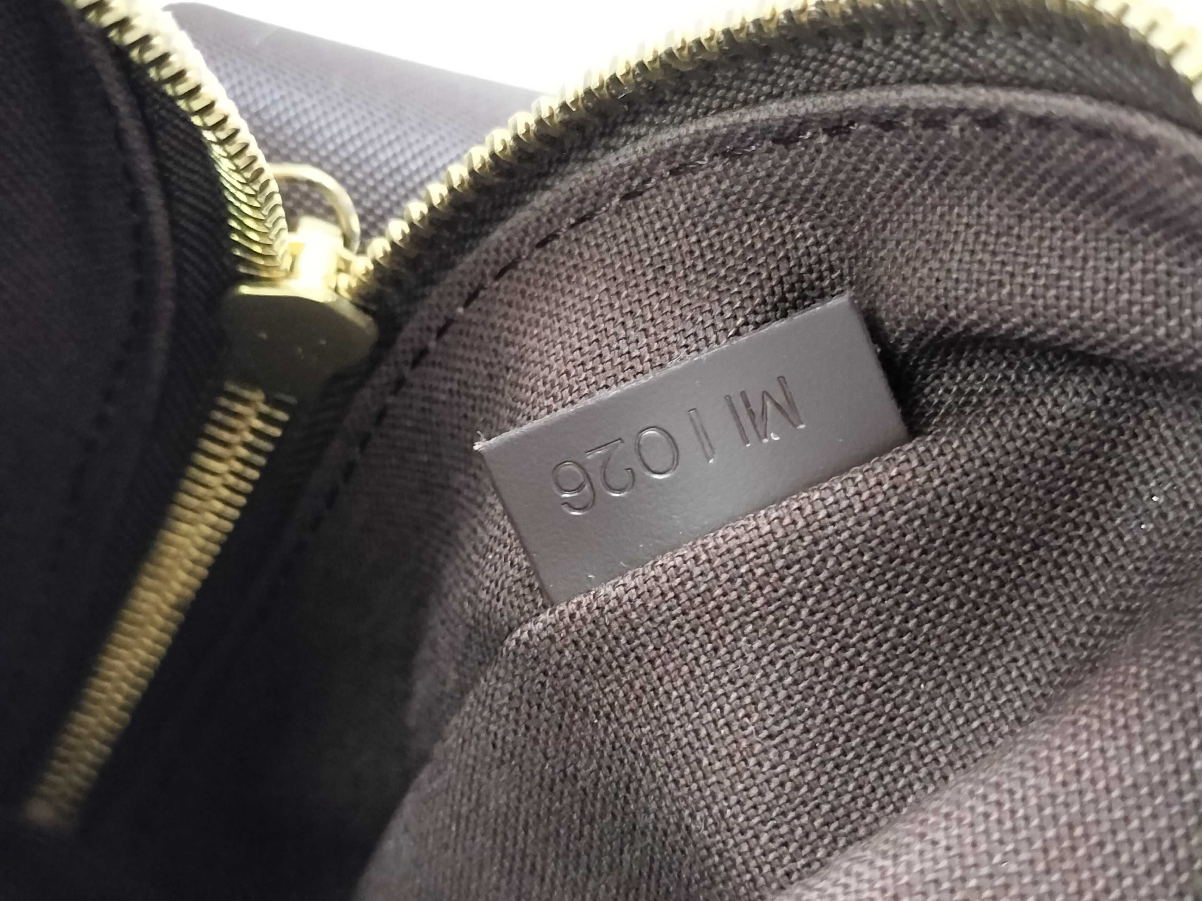 Damier Olaf PM N41442 MI1026 Brown Shoulder Bag — view 10