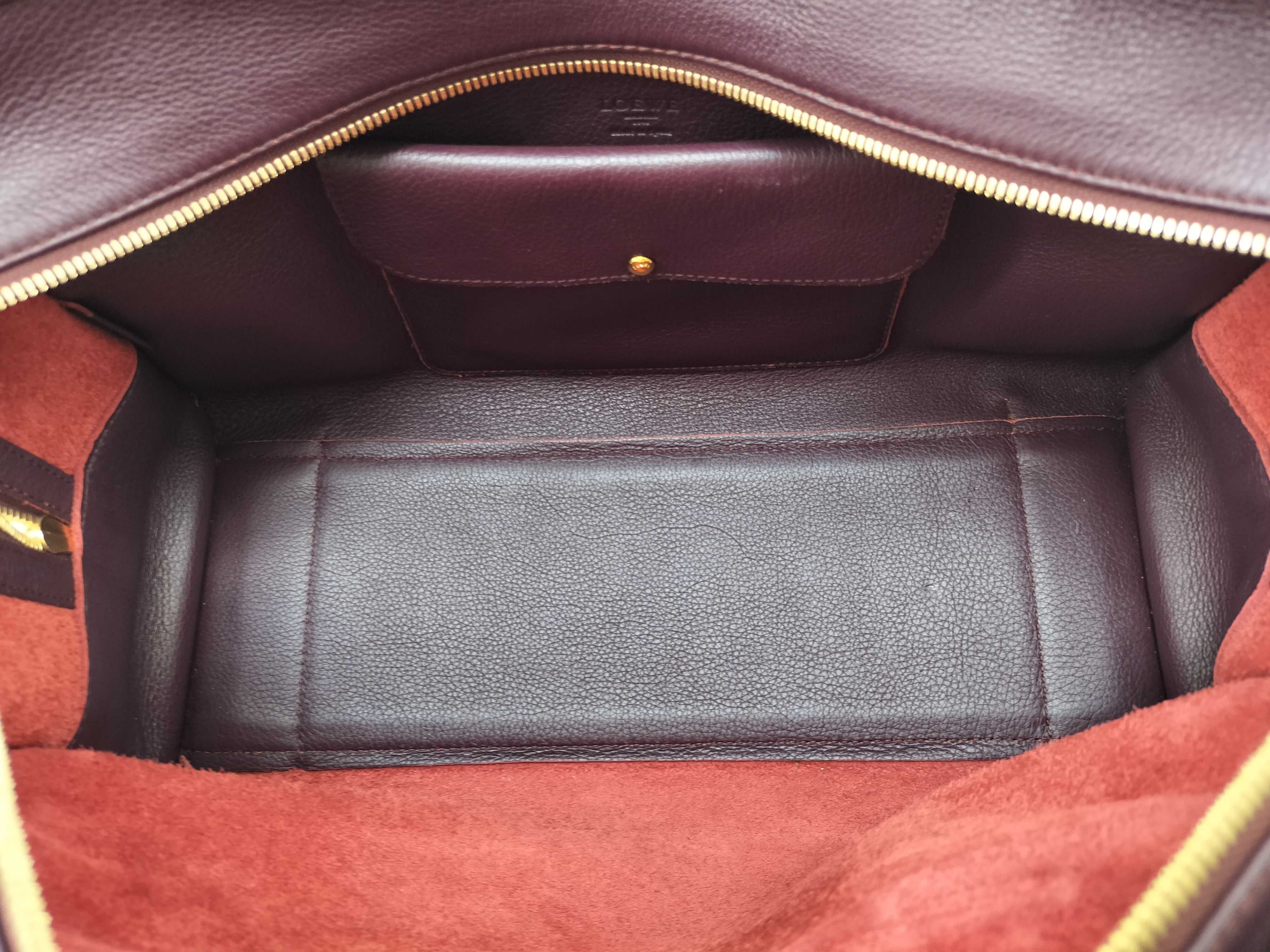 Amazona 36 Bordeaux Color Boston Hand Handbag — view 13