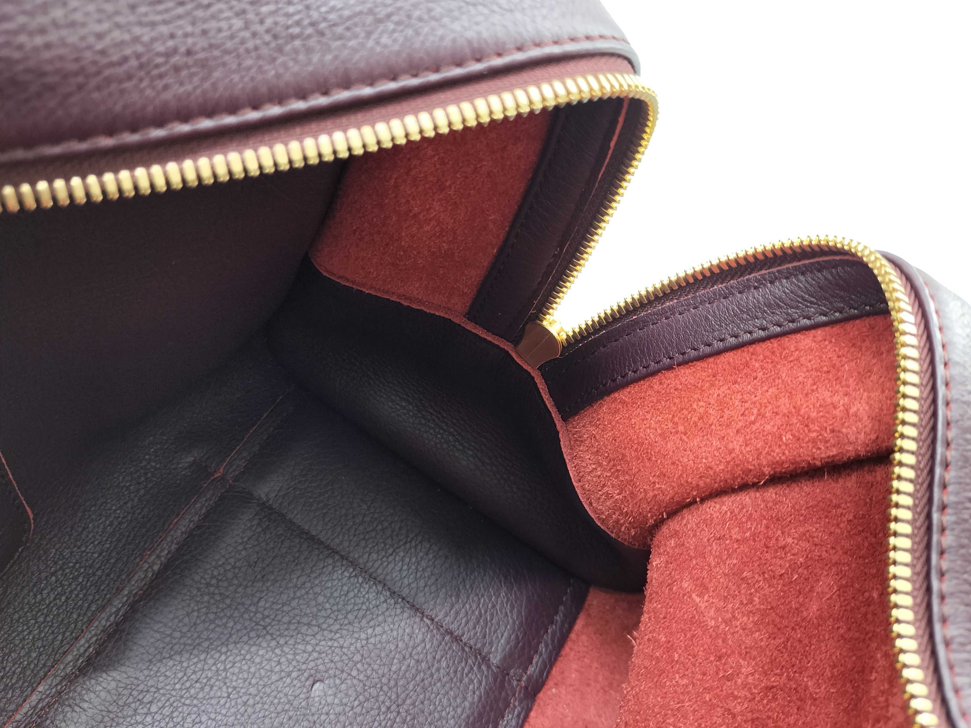 Amazona 36 Bordeaux Color Boston Hand Handbag — view 14