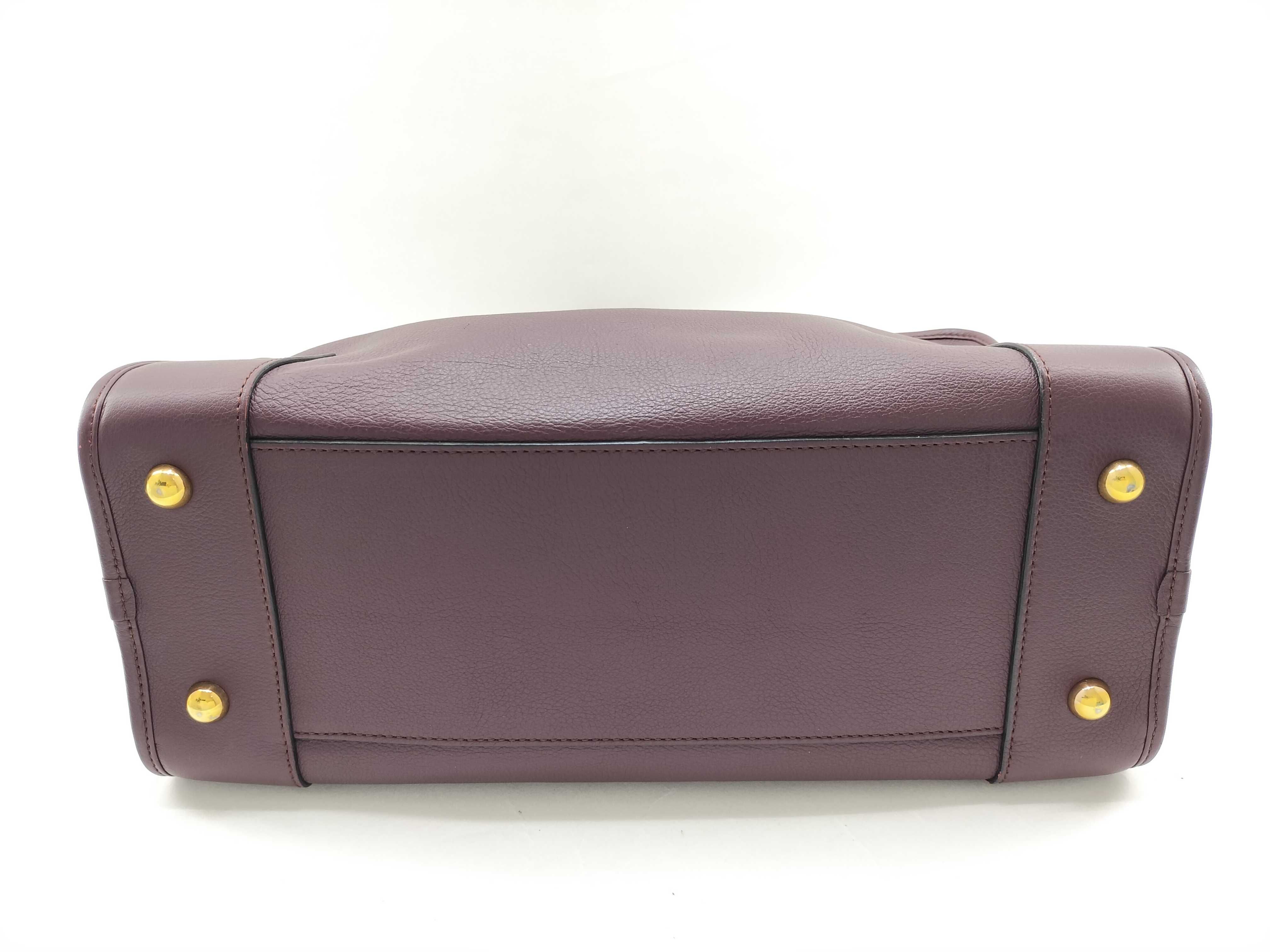 Amazona 36 Bordeaux Color Boston Hand Handbag — view 8