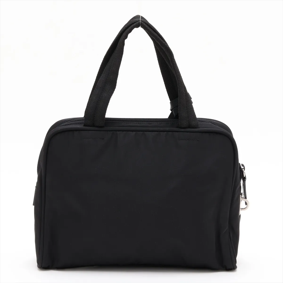 Tessuto Nylon Handbag, Black — view 2