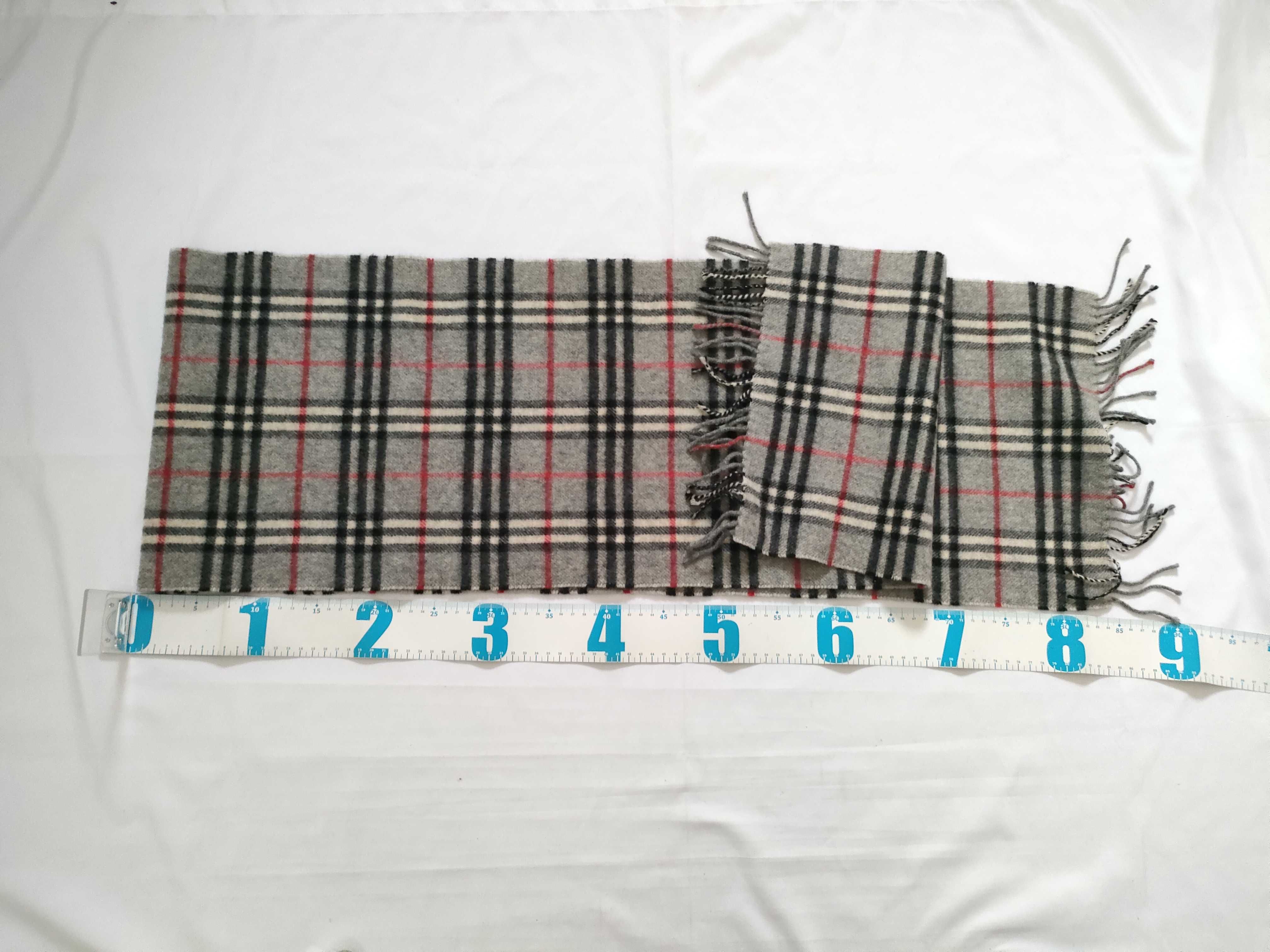 100% Cashmere Scarf, Nova Check Pattern, and other accessories. — view 2
