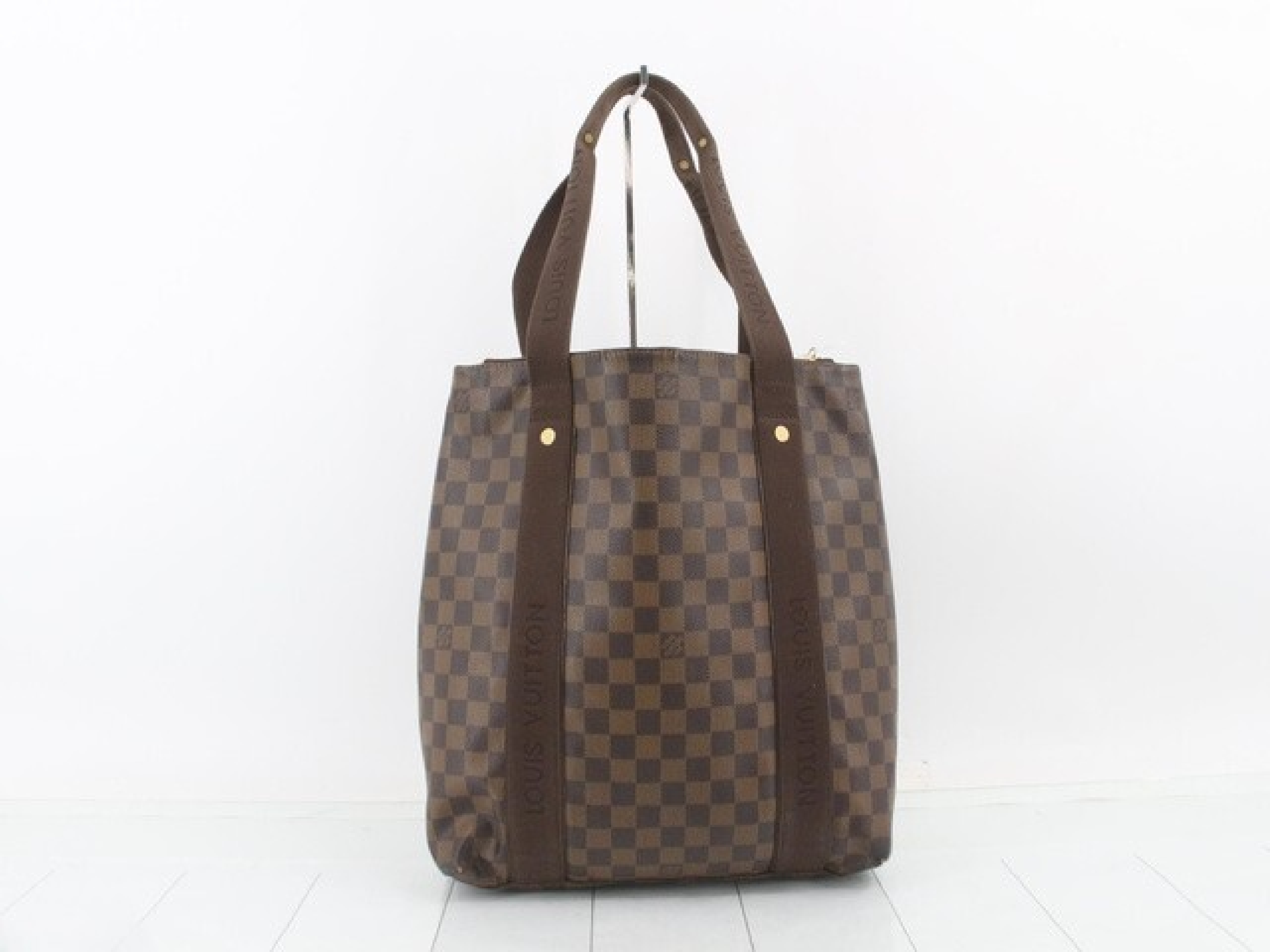 Tote Bag Cabas Beau Bour Damier Brown Tote Bag — view 2
