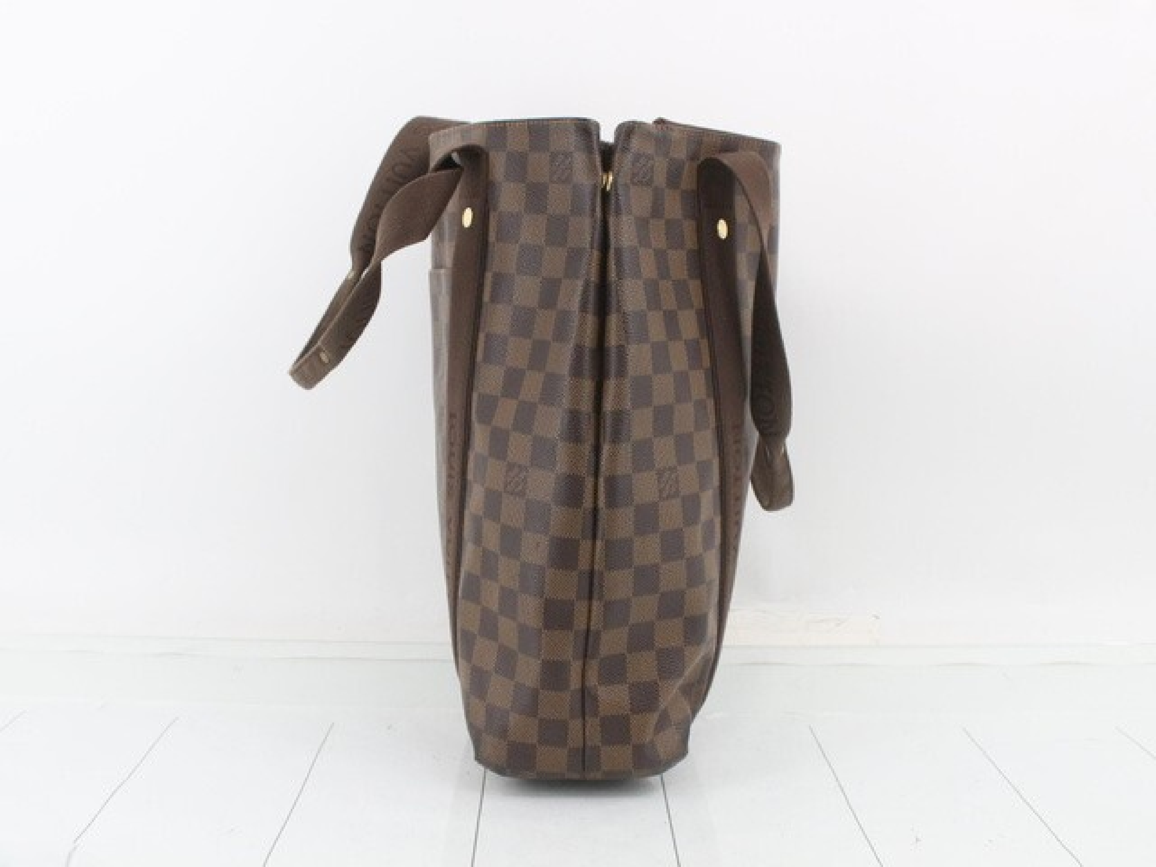 Tote Bag Cabas Beau Bour Damier Brown Tote Bag — view 3