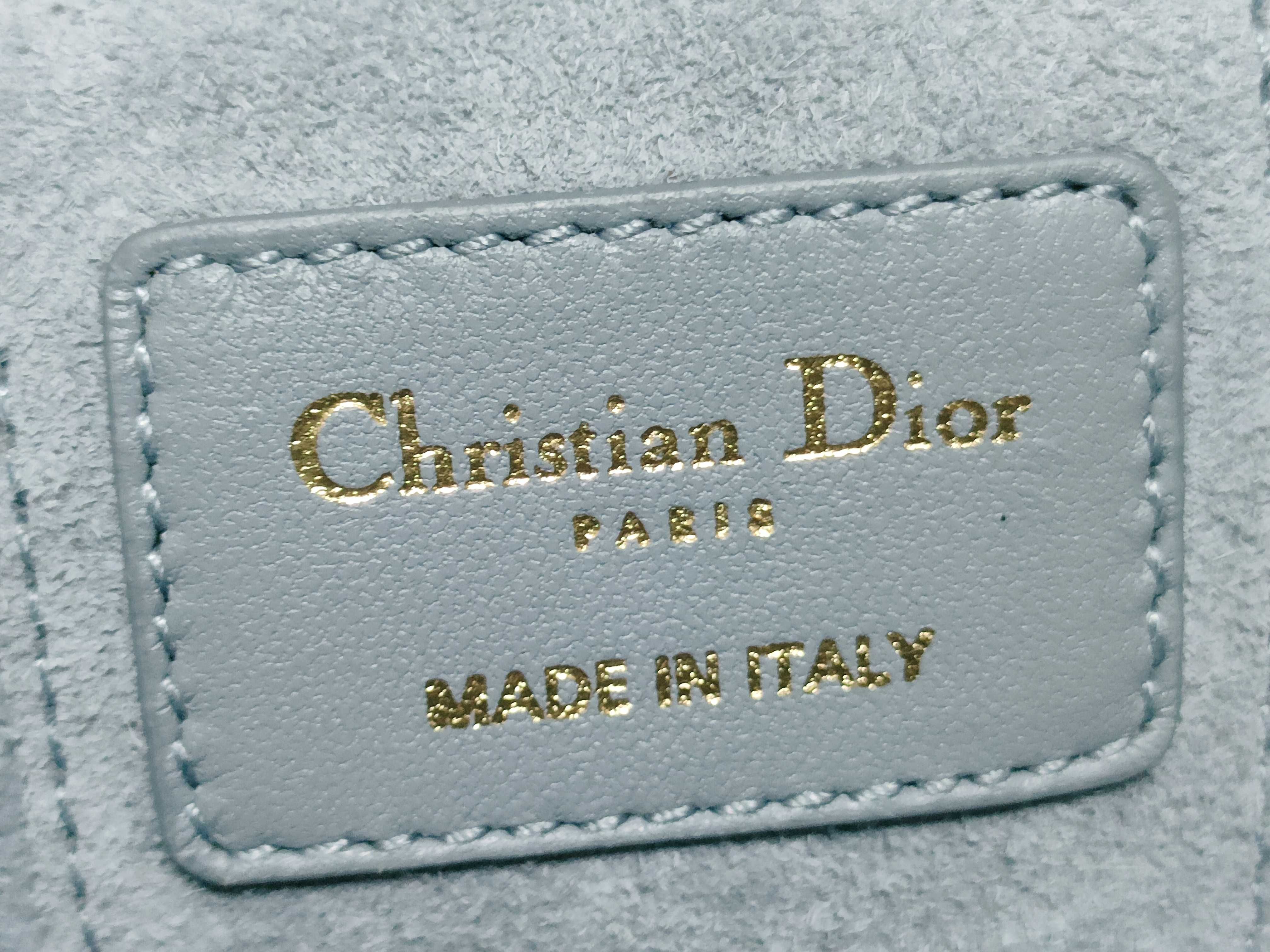 Lady Dior Cannage Lady Micro Leather Vanity Bag Shoulder Bag 2-Way Vanity Bag — view 13
