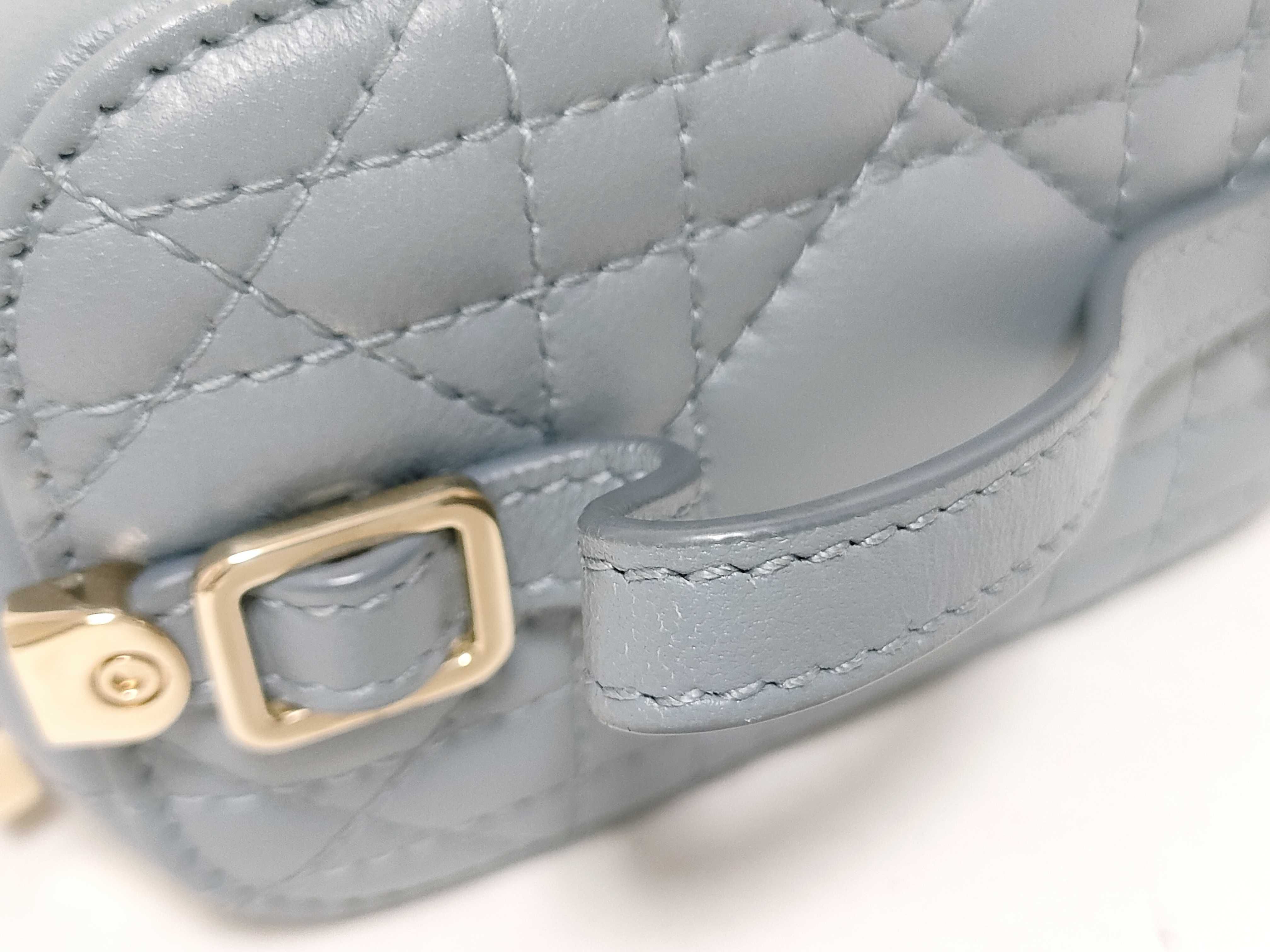 Lady Dior Cannage Lady Micro Leather Vanity Bag Shoulder Bag 2-Way Vanity Bag — view 4