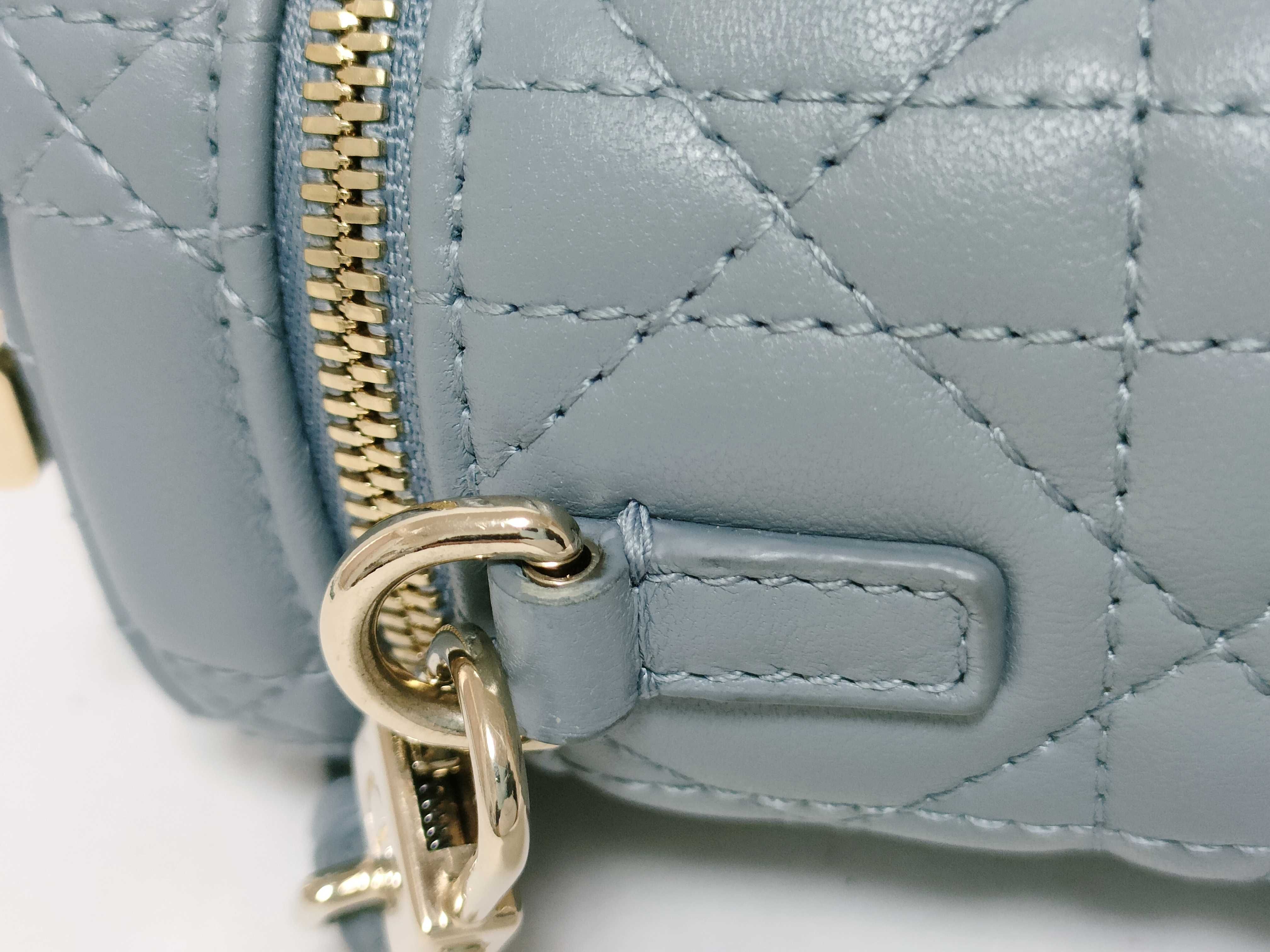 Lady Dior Cannage Lady Micro Leather Vanity Bag Shoulder Bag 2-Way Vanity Bag — view 5