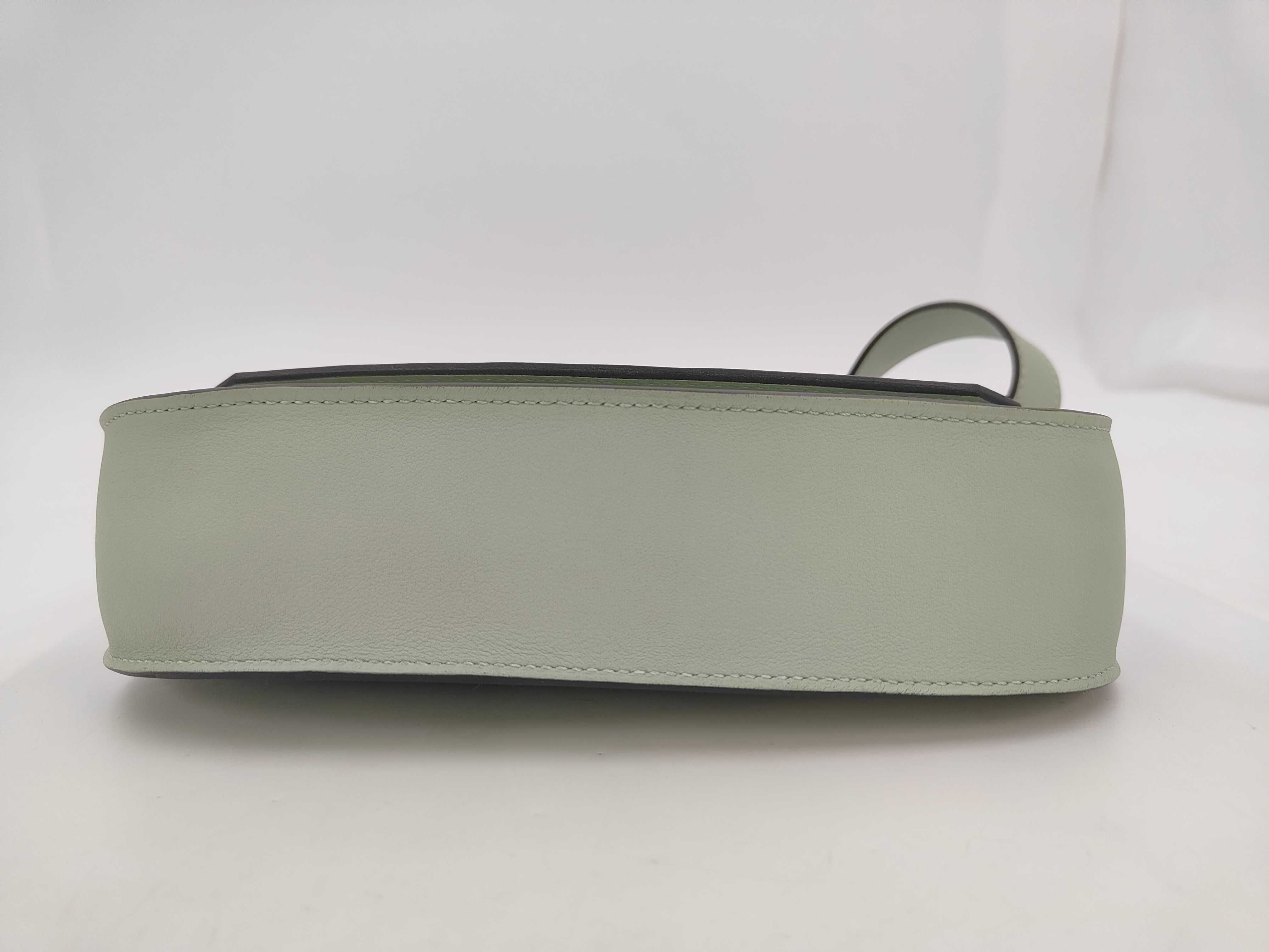 Jypsiere Mini Vert Dew Swift Silver Hardware G Stamp Shoulder Bag — view 3