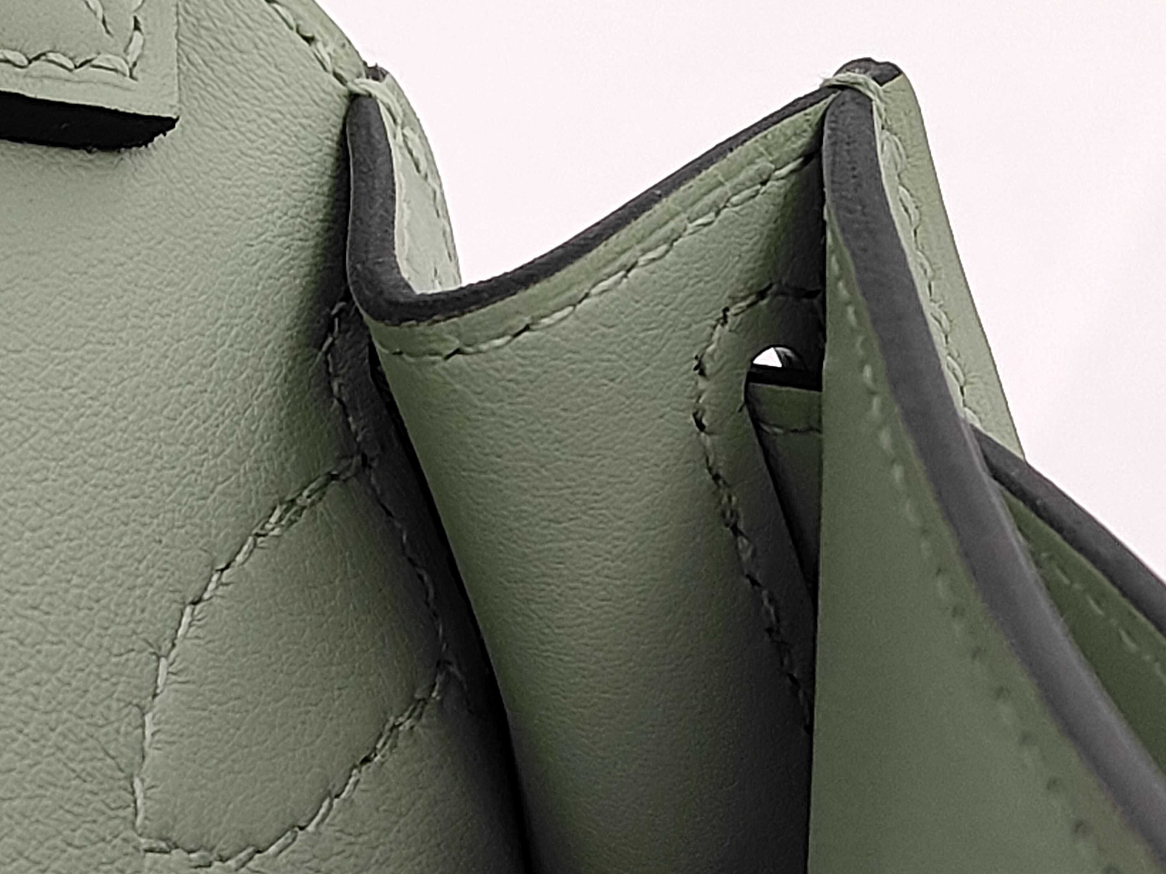 Jypsiere Mini Vert Dew Swift Silver Hardware G Stamp Shoulder Bag — view 9