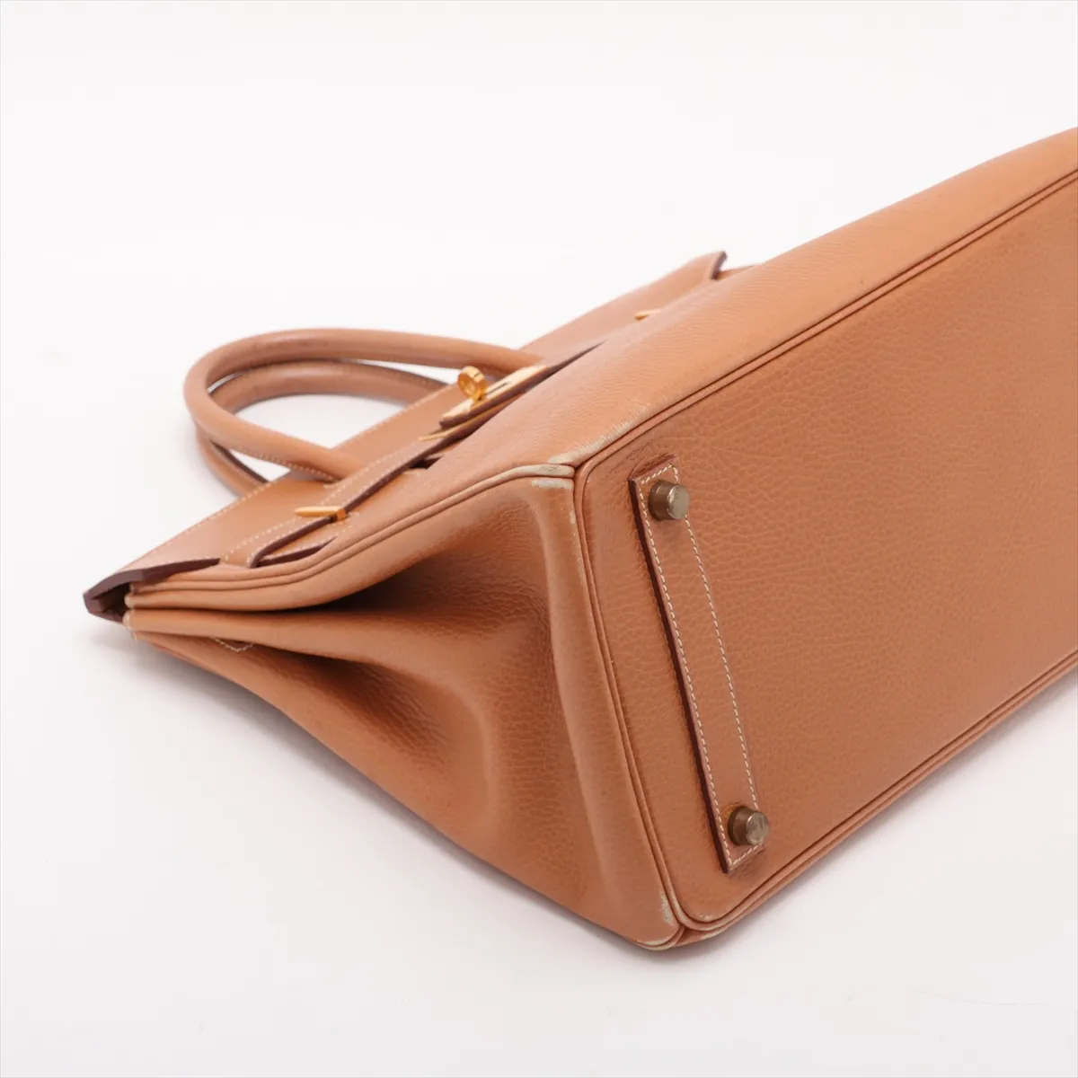 Birkin 35 Letournée Ardennes Natural Gold Hardware Y:1995 — view 4