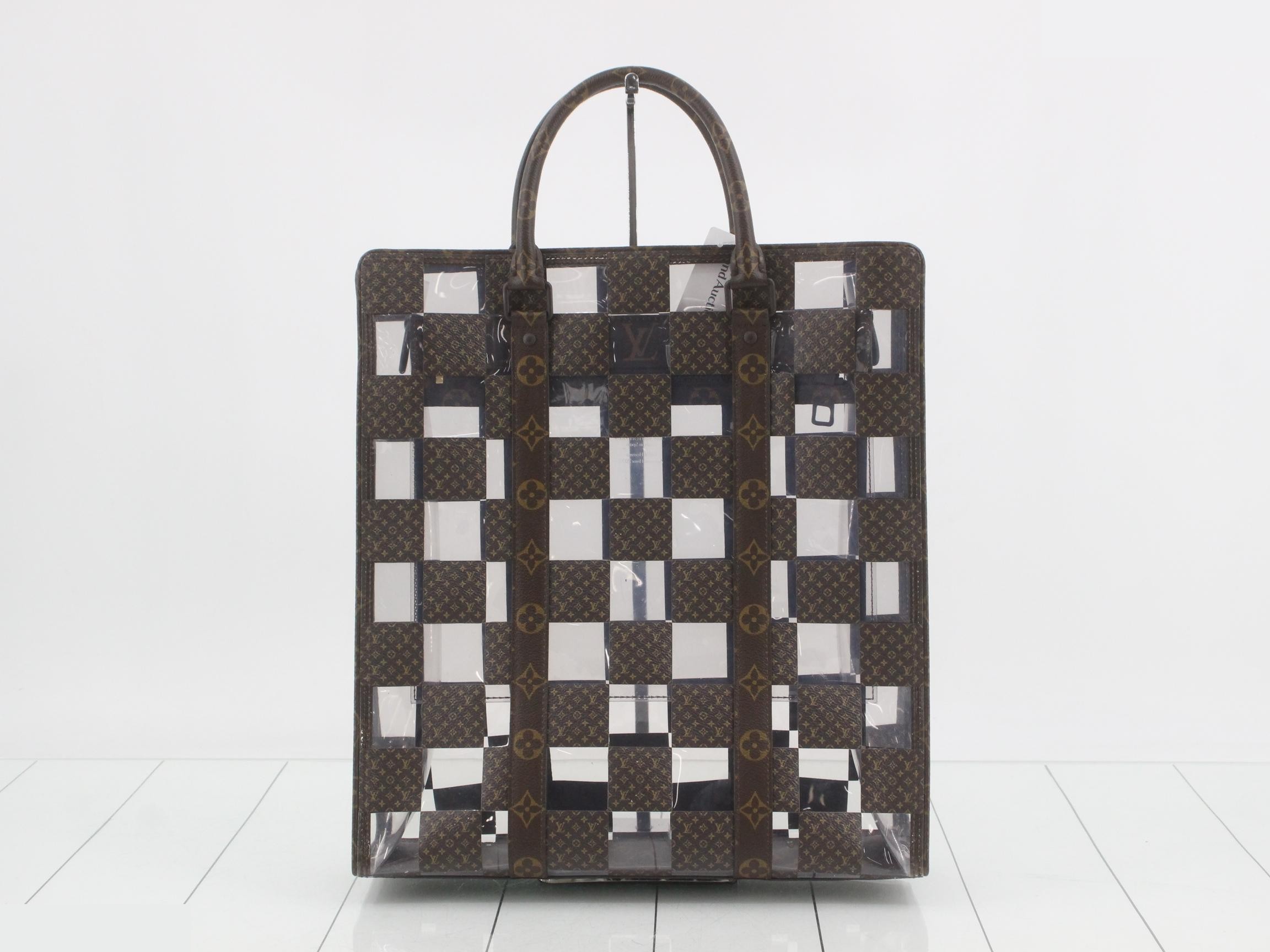 Monogram Chess Sac Plat 2-Way Tote Bag — view 2