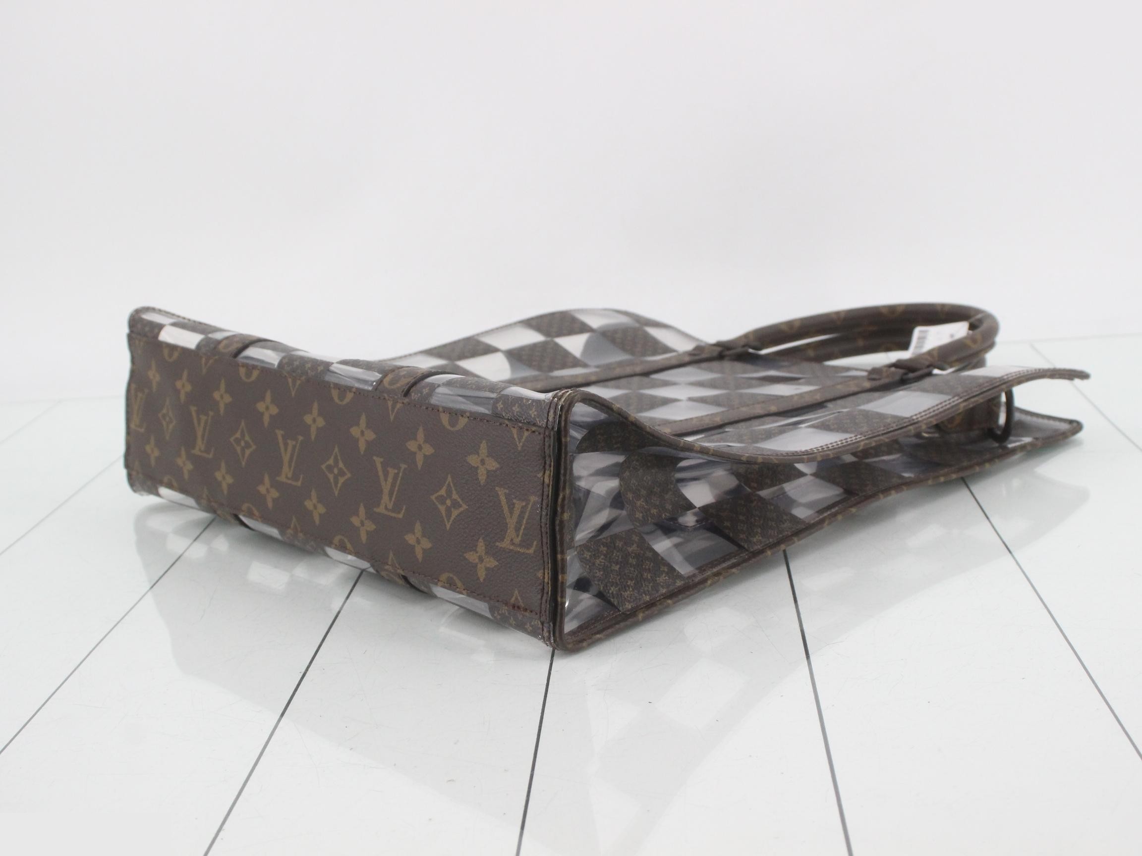Monogram Chess Sac Plat 2-Way Tote Bag — view 6