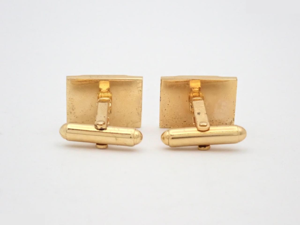 CD logo cufflinks — view 2