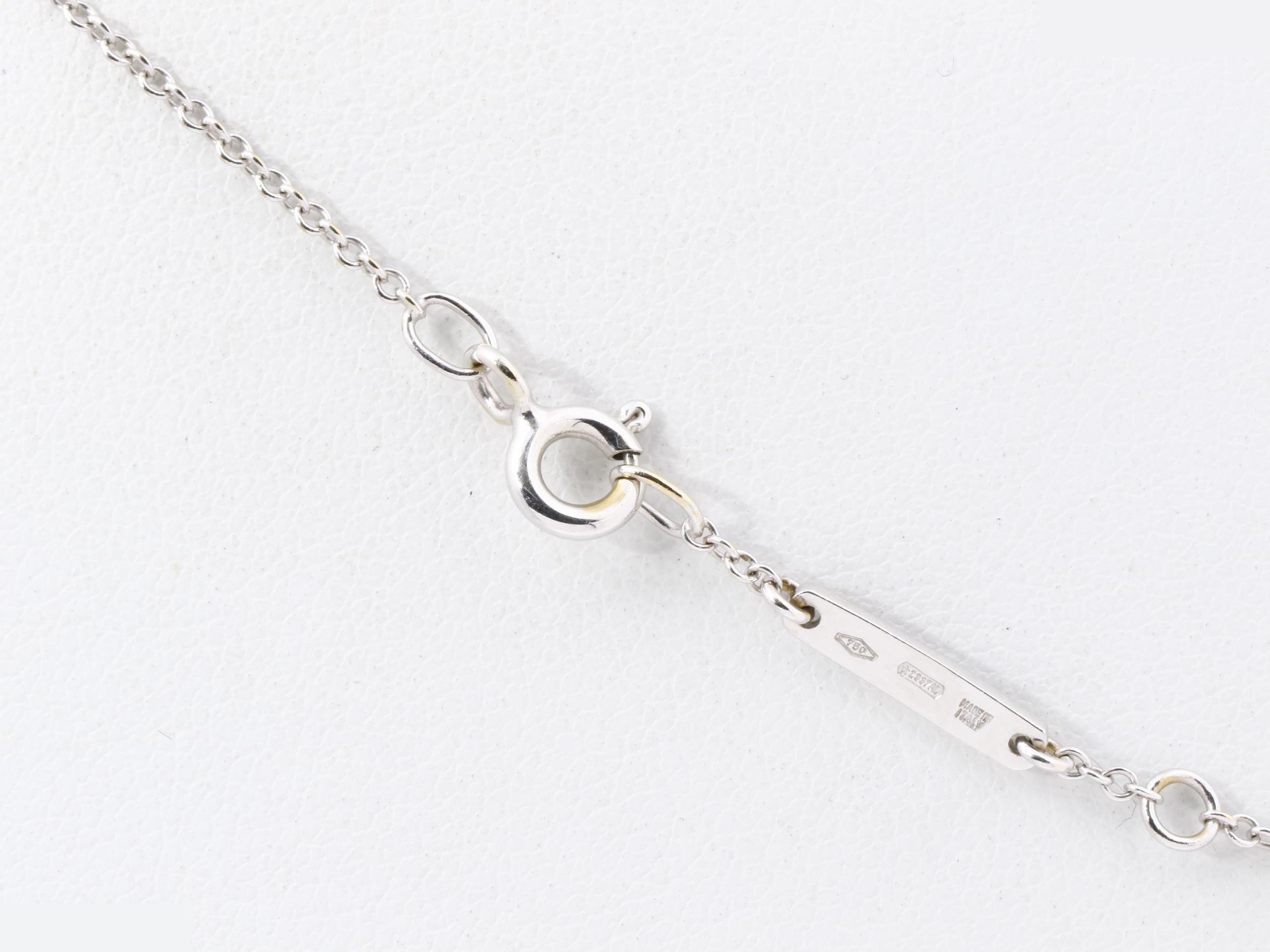Corona Necklace, 750WG, Diamond, 0.36 H, VS1, *NONE — view 6