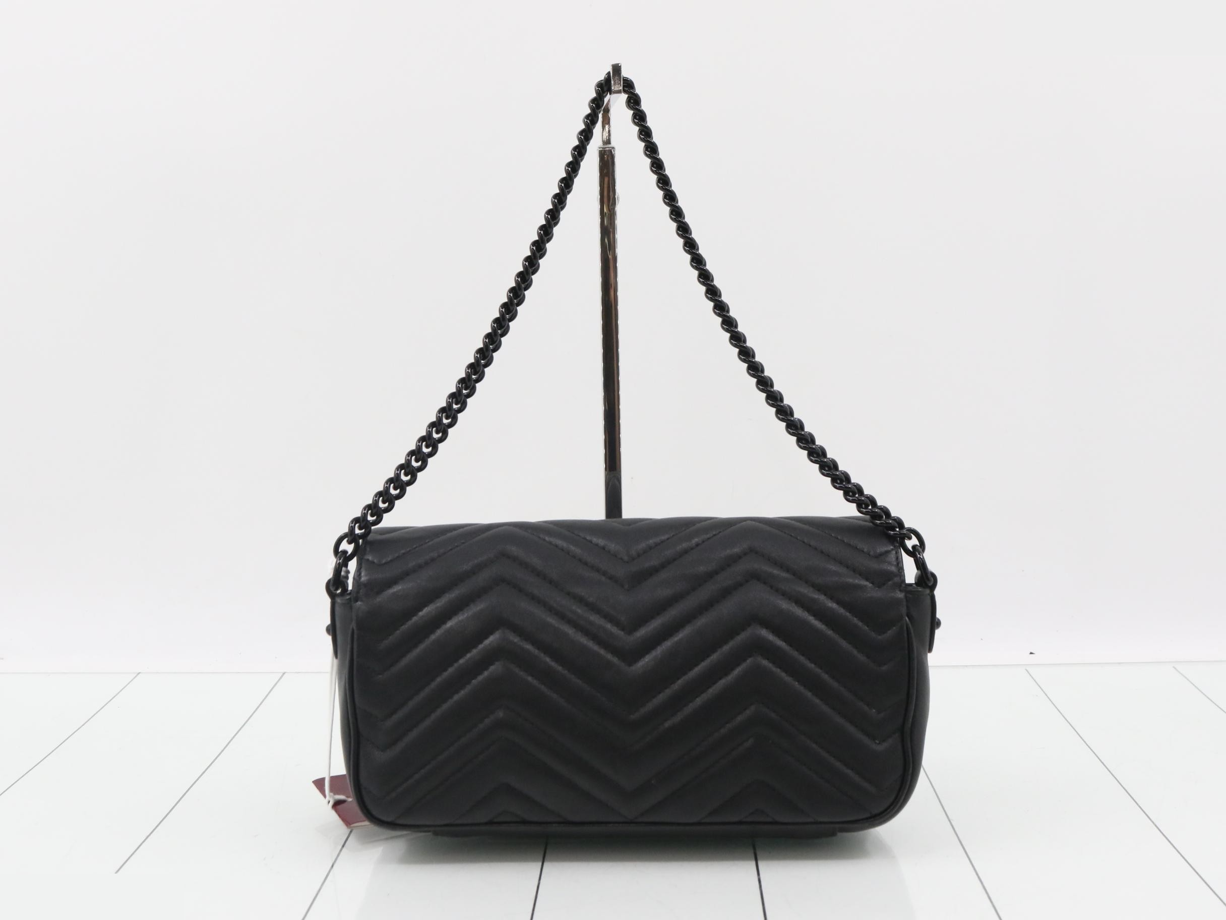 GG Marmont Quilted Shoulder Bag — view 2