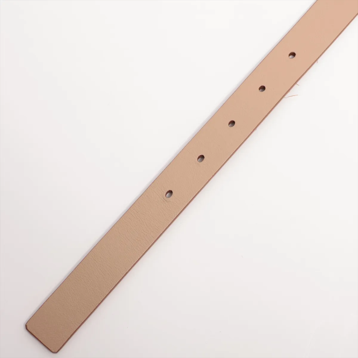 CD logo belt Leather x GP Brown x Beige — view 3