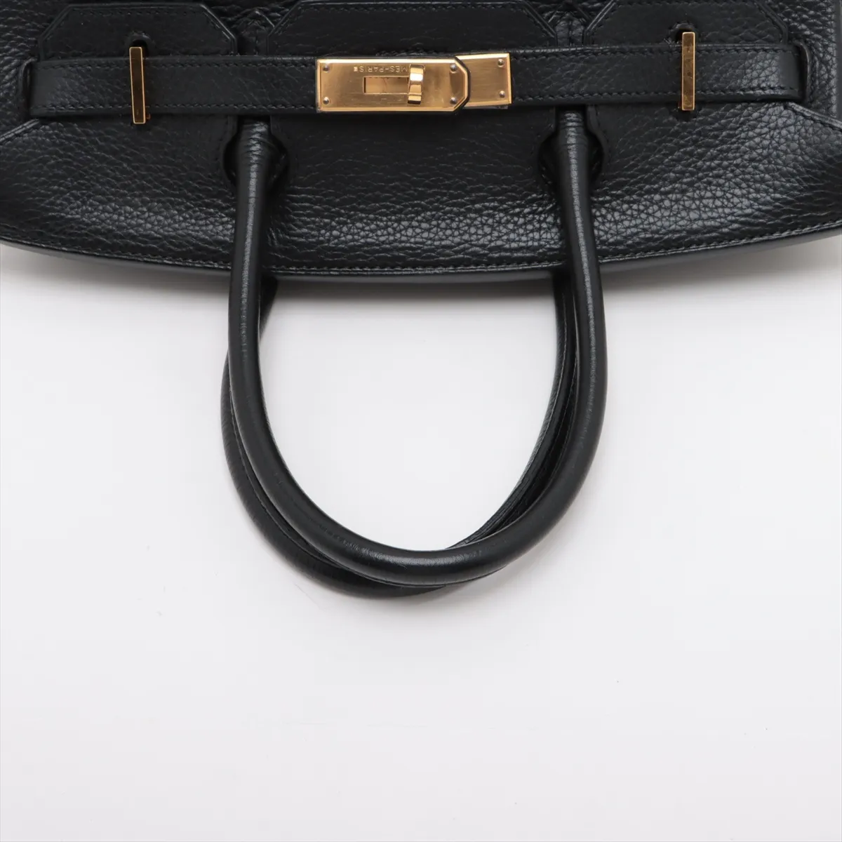 [Individually wrapped] Hermes Birkin 30 LeTourne Taurillon Clemence Black Gold hardware L:2008 — view 5