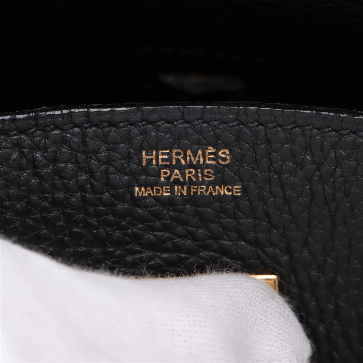 [Individually wrapped] Hermes Birkin 30 LeTourne Taurillon Clemence Black Gold hardware L:2008 — view 10
