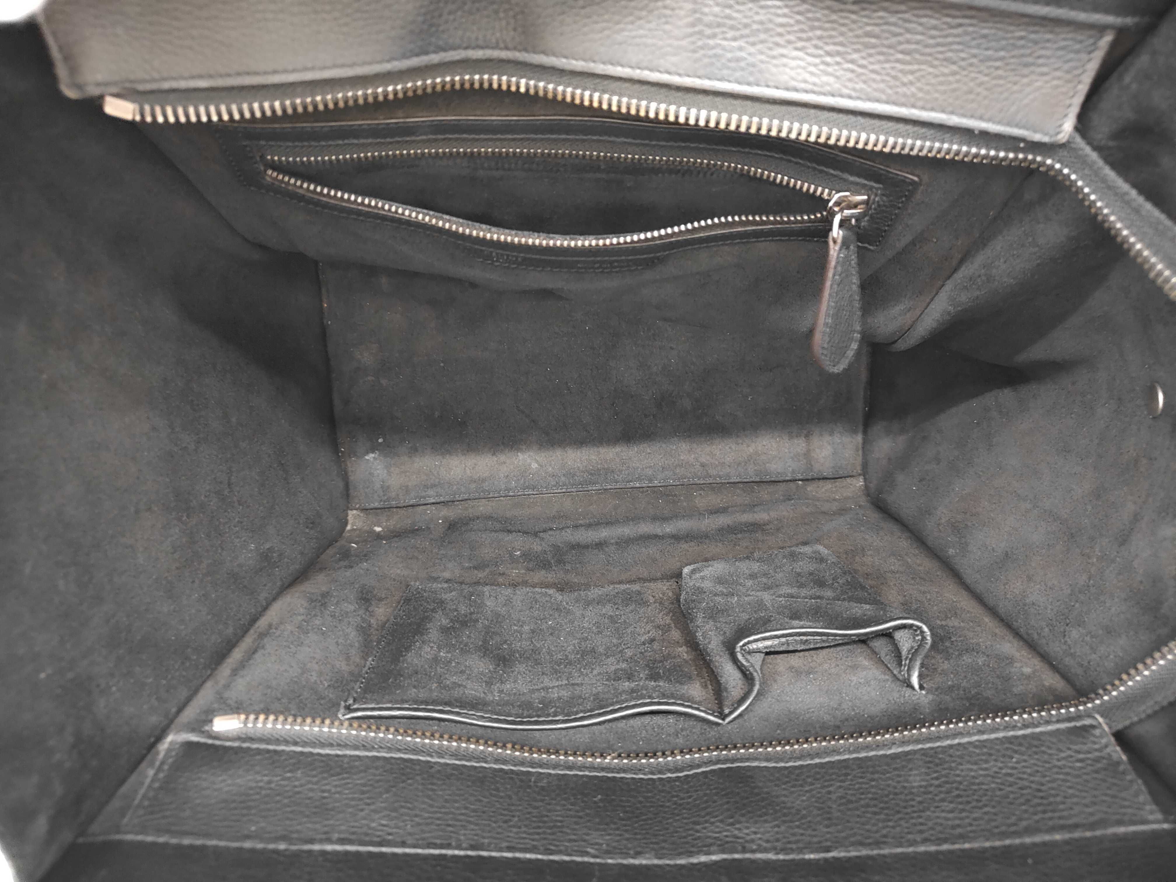 Luggage Tote Bag, Black — view 7