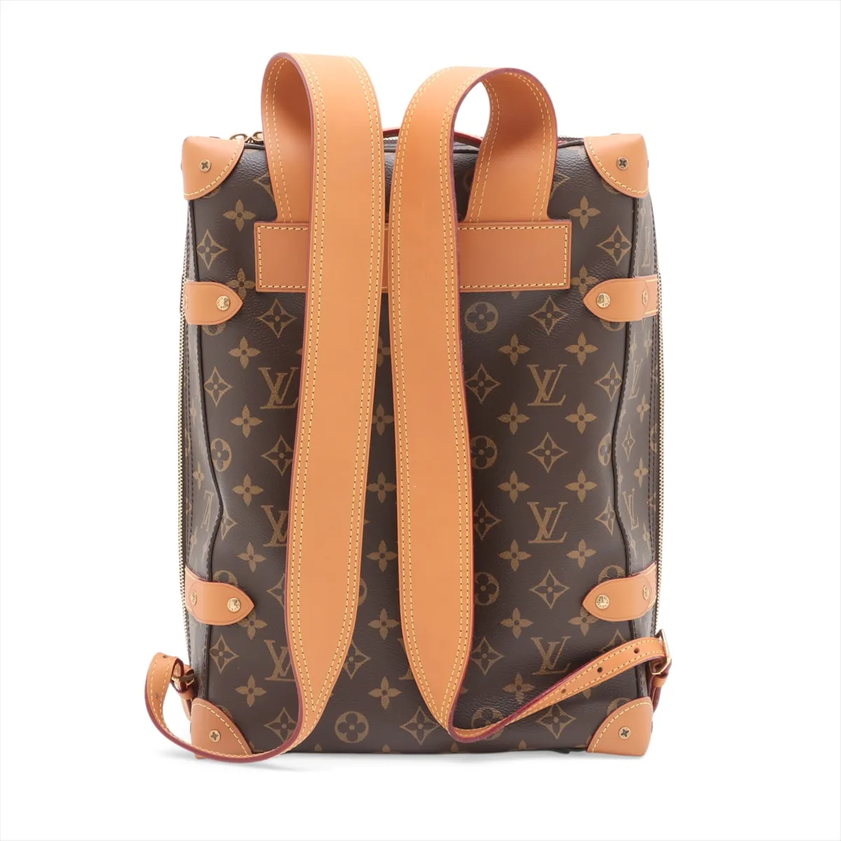 Monogram Soft Trunk Backpack PM M44752 TR2149 Brown — view 2