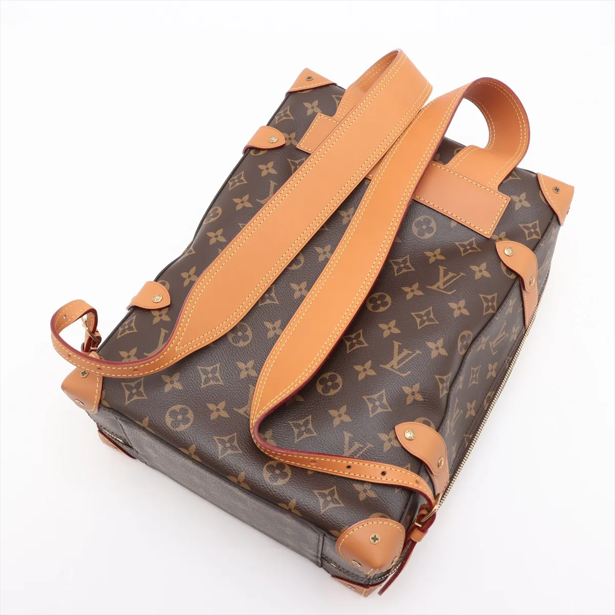 Monogram Soft Trunk Backpack PM M44752 TR2149 Brown — view 5