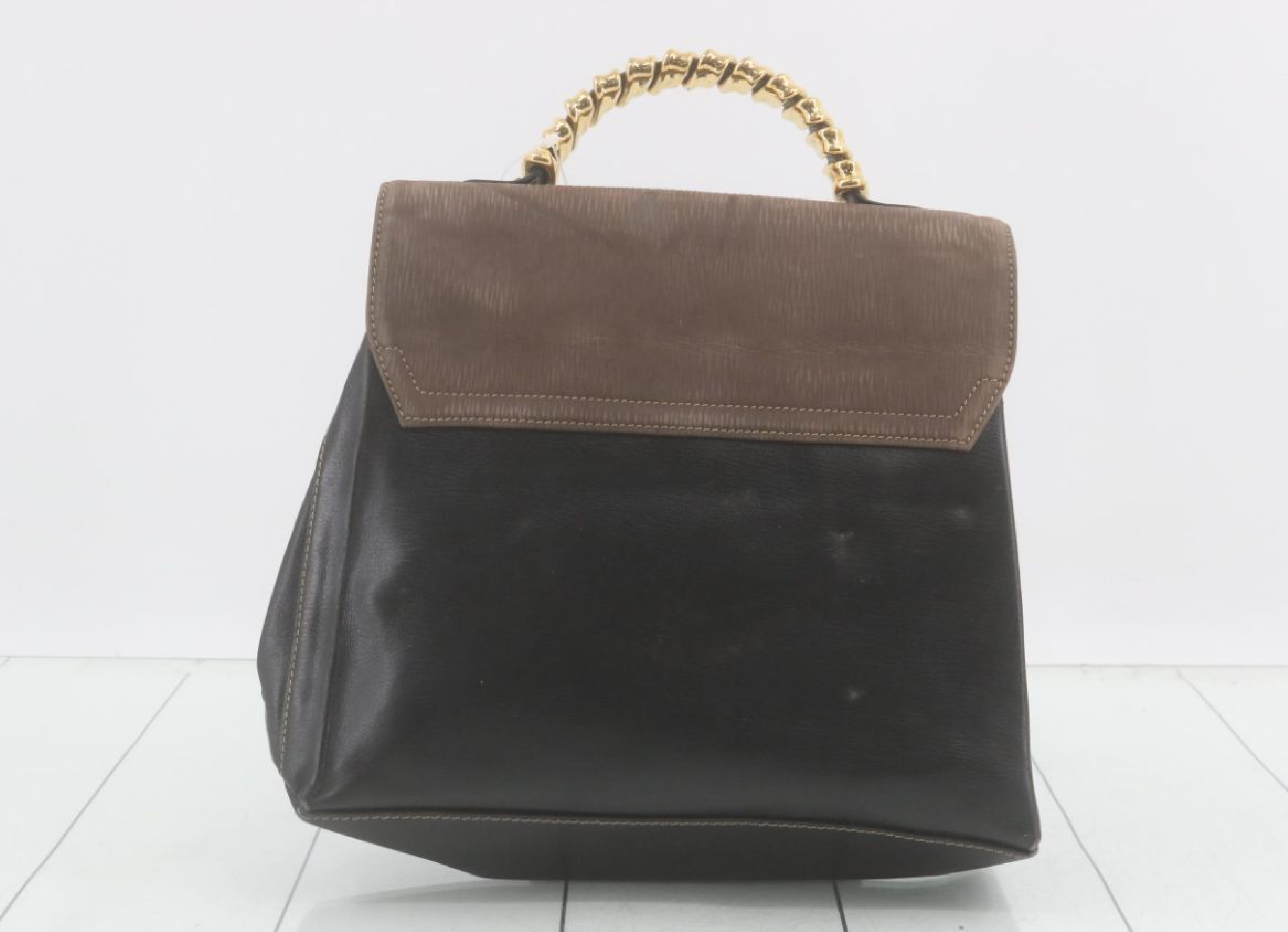 handbag, Velázquez, black and brown. — view 2