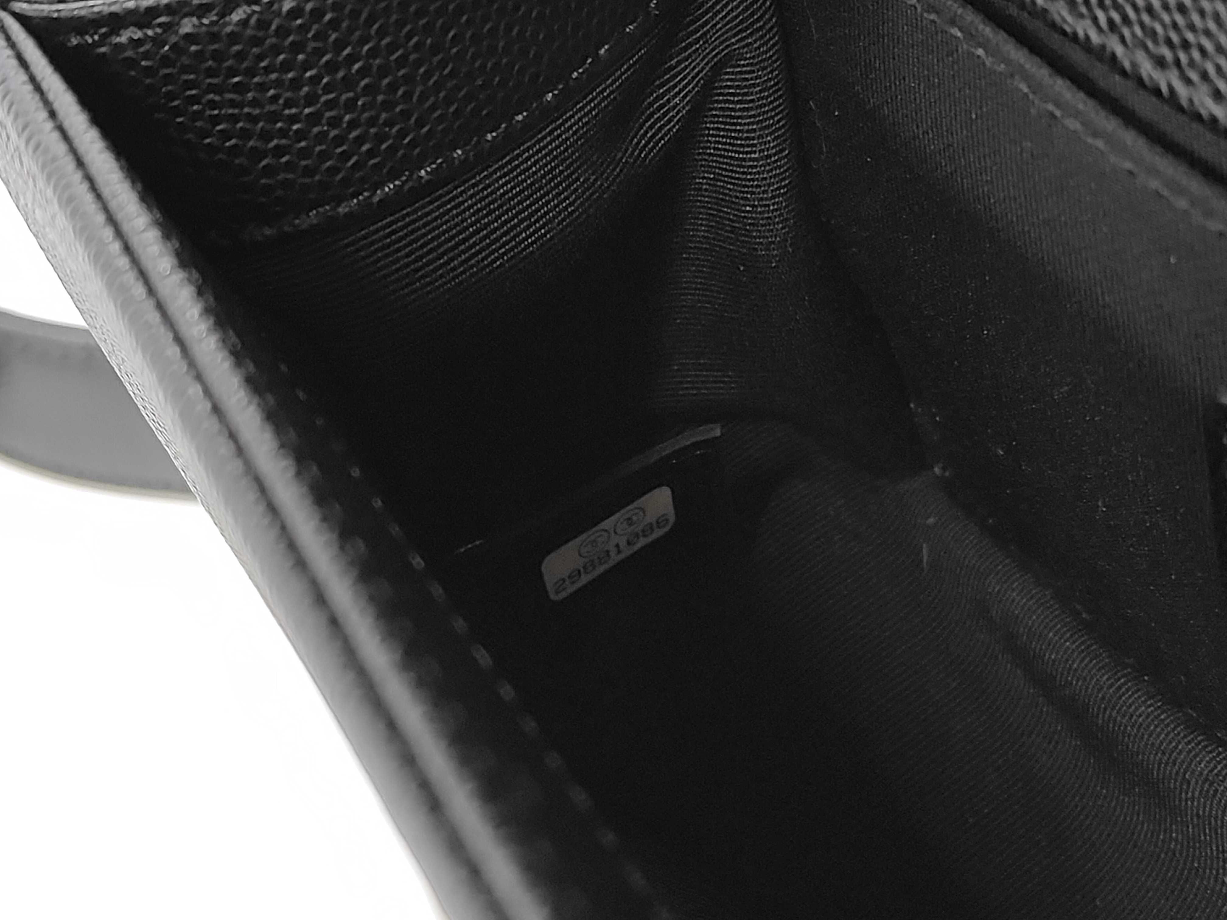 Boy Chanel Caviar Matelassé Shoulder Bag — view 11