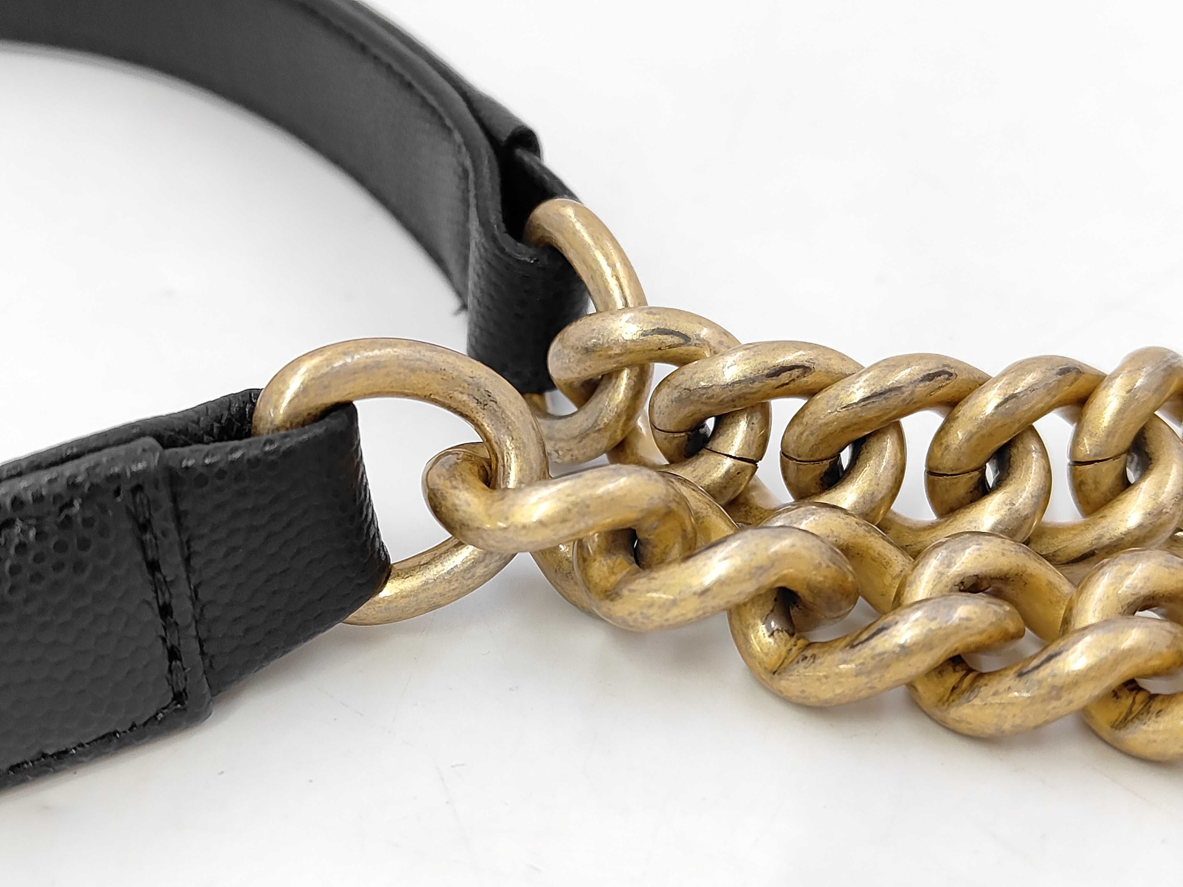 Boy Chanel Caviar Matelassé Shoulder Bag — view 4