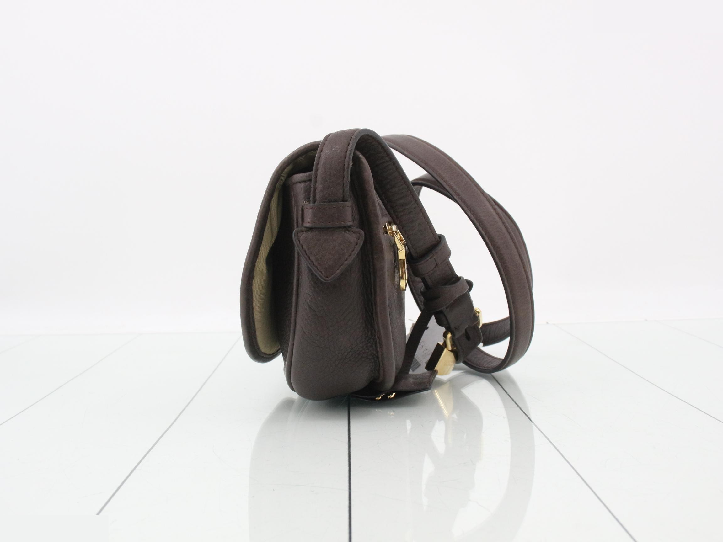 Heritage Leather Shoulder Bag — view 3