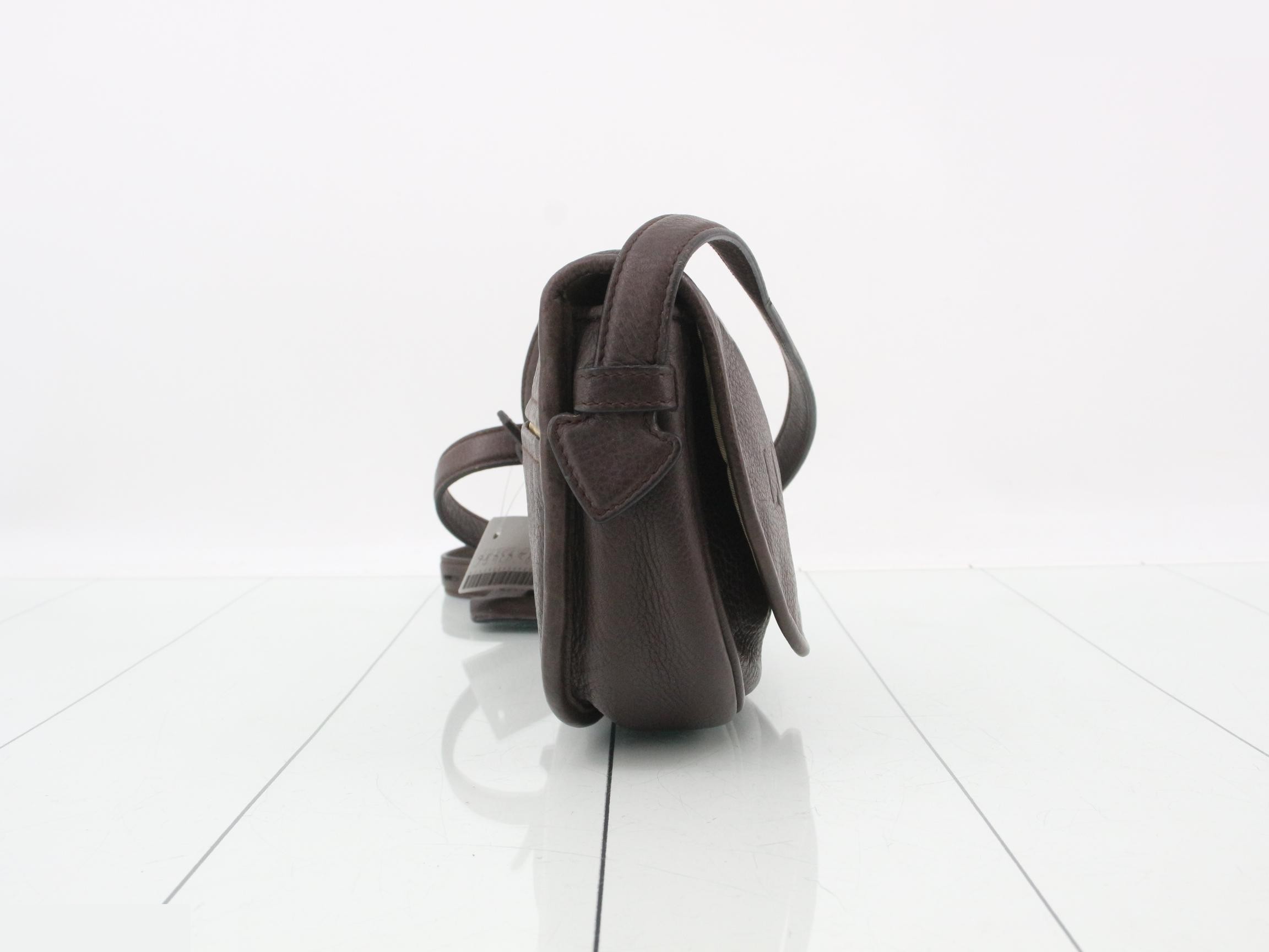 Heritage Leather Shoulder Bag — view 4