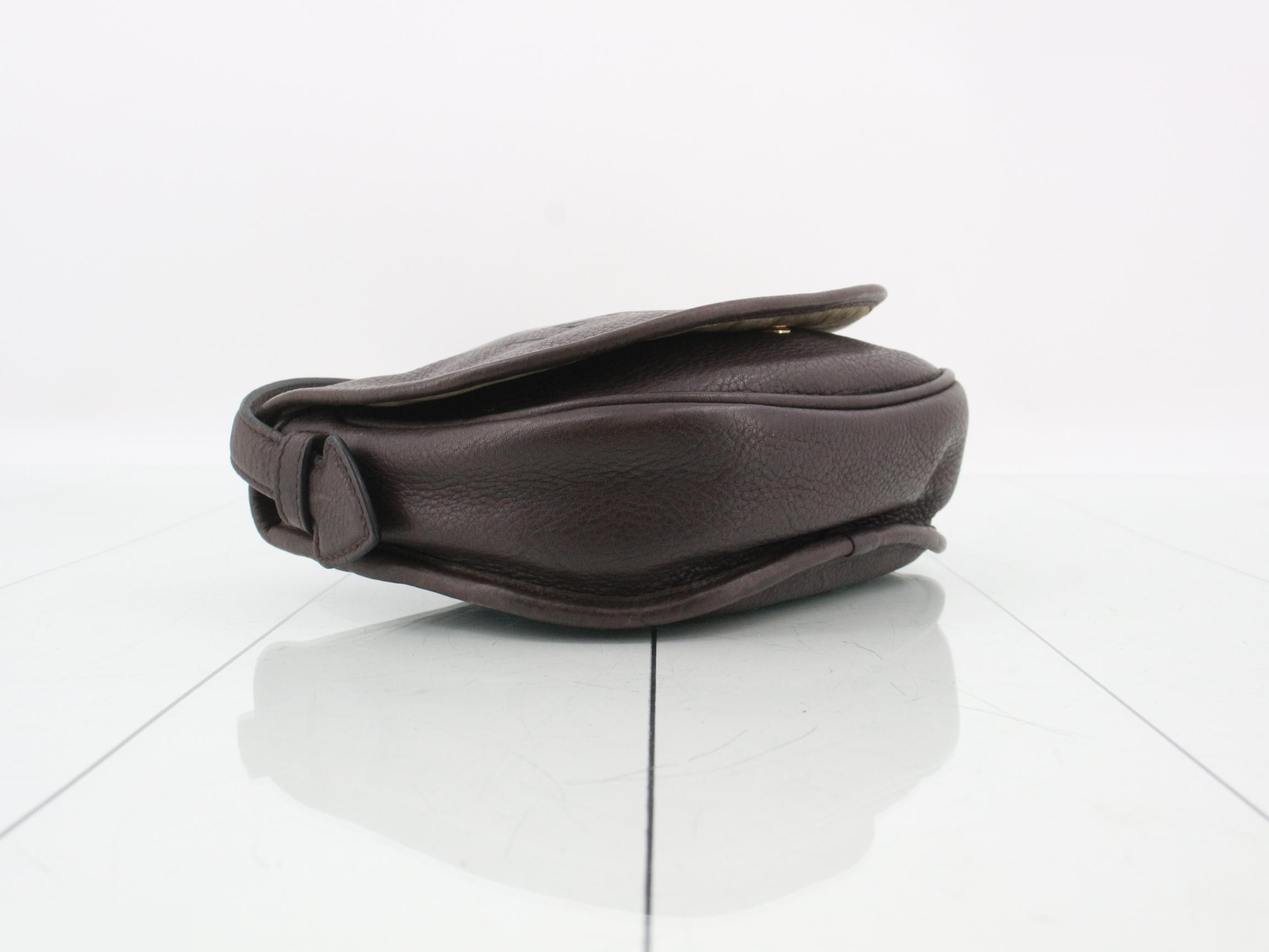 Heritage Leather Shoulder Bag — view 5