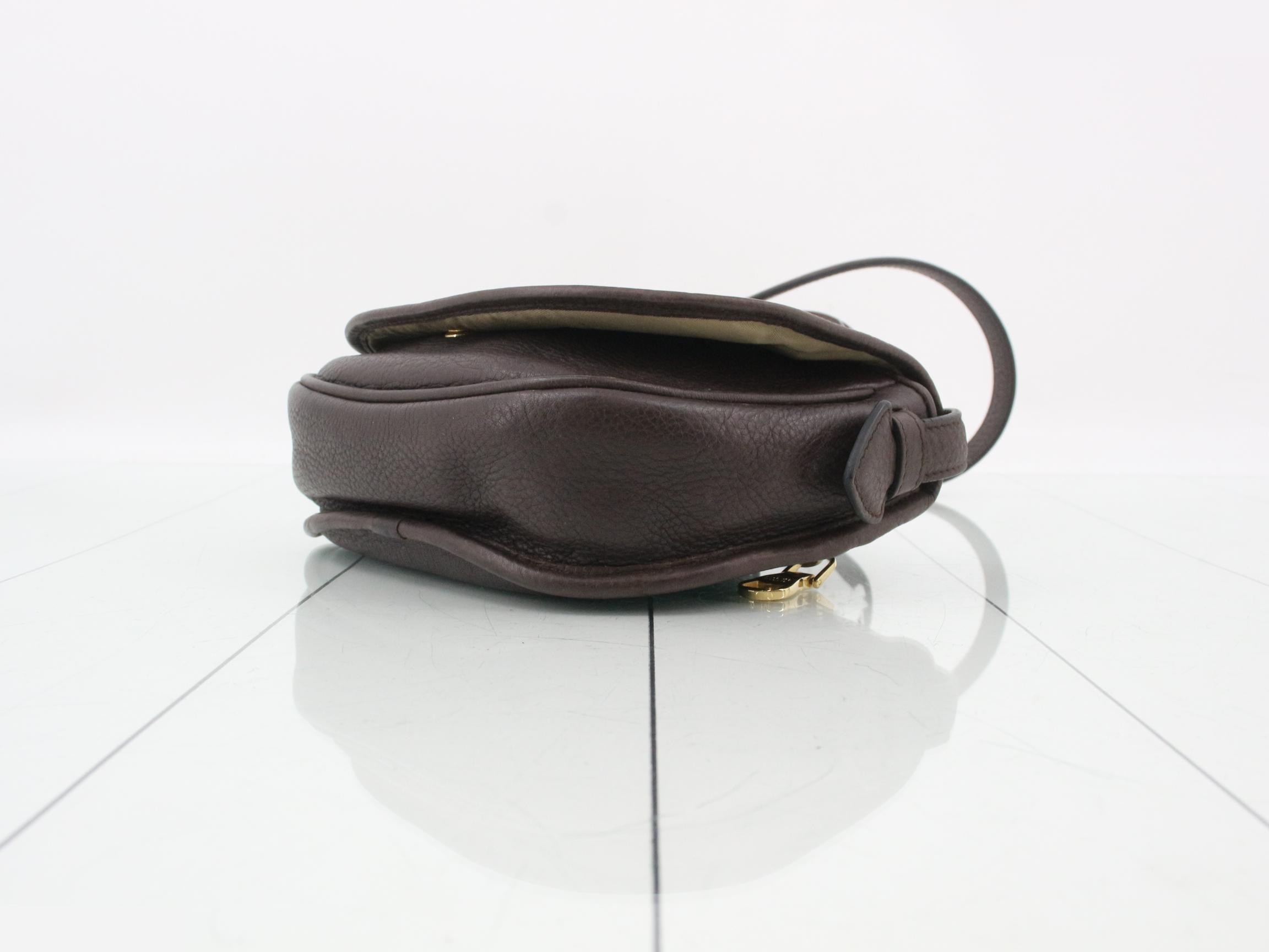 Heritage Leather Shoulder Bag — view 6