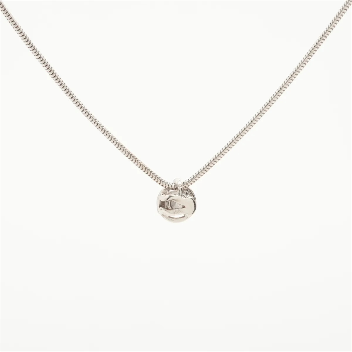 Diamond Necklace 750 (WG) 3.8g Diamond diameter approx. 3.55mm — view 2