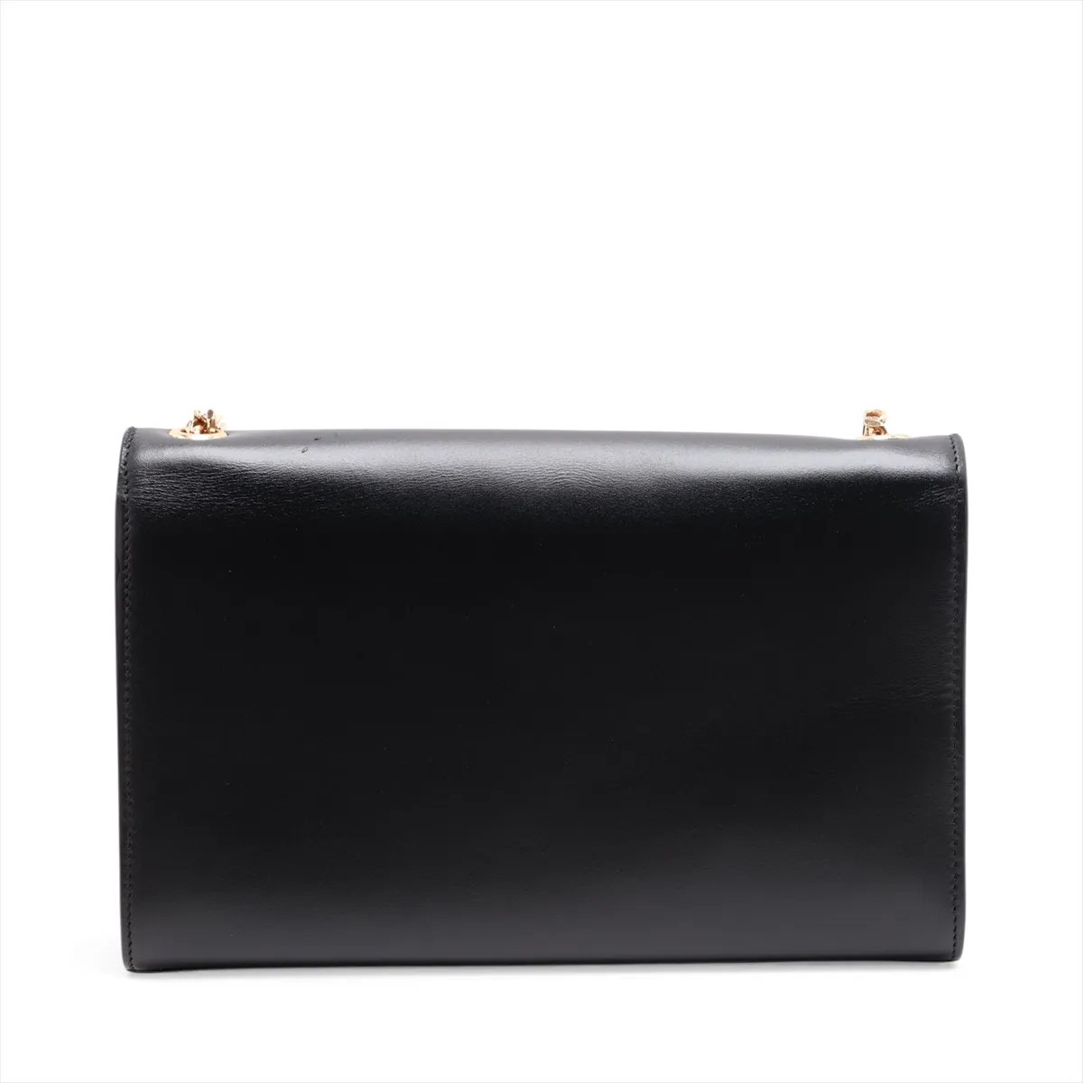 Kate Leather Chain Shoulder Bag, Black, 326078 — view 2