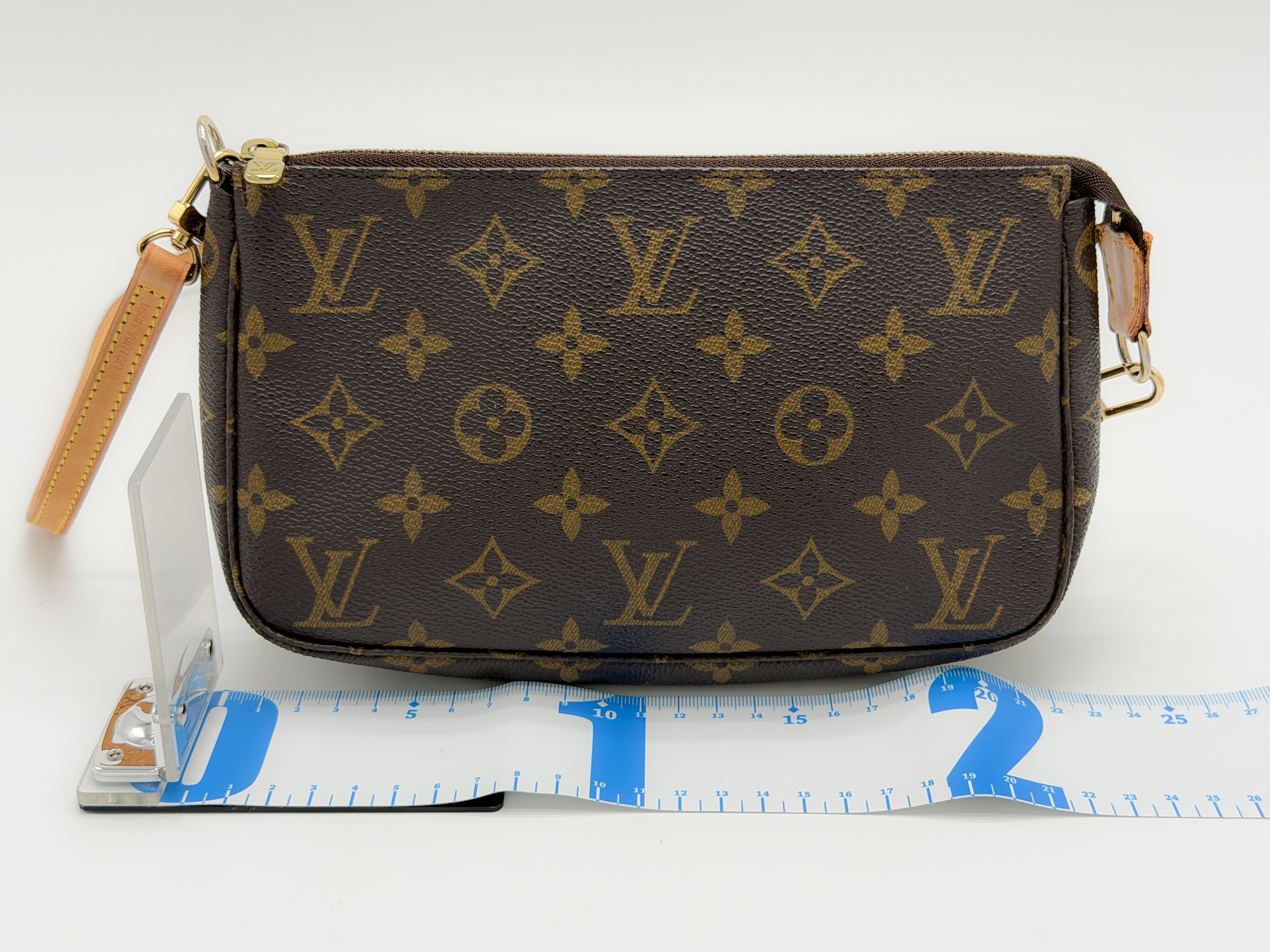 Monogram M40712 Pochette Accessoires with Long Strap VI0919 Pouch — view 2