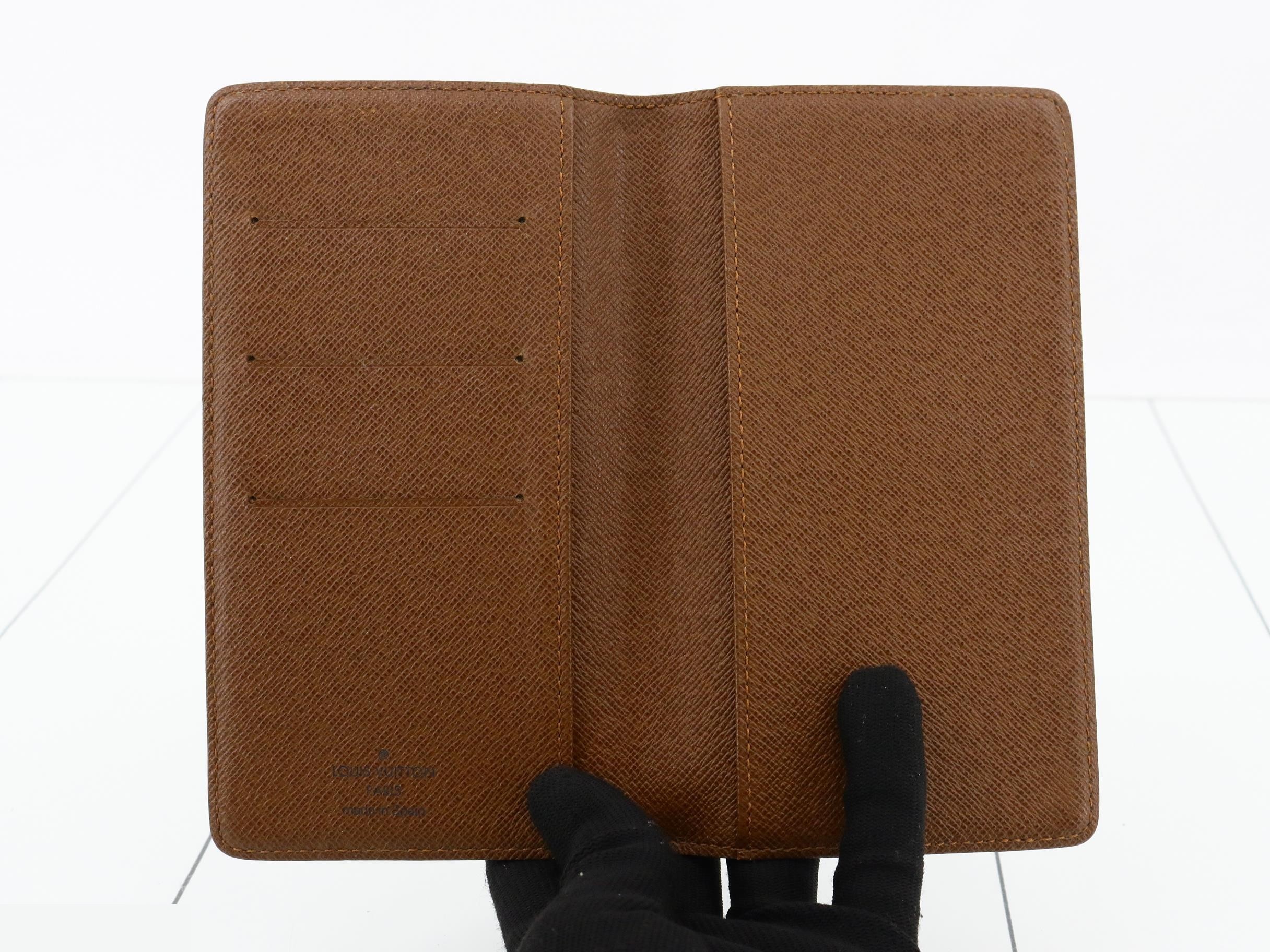 Monogram Agenda Poche Card Case — view 4
