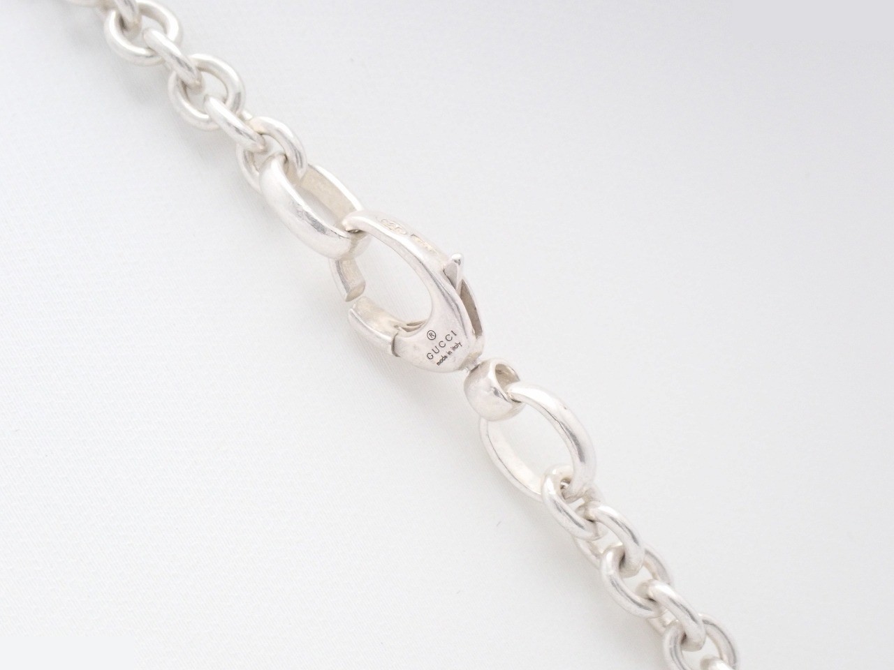 Interlocking G Necklace 925/27.7g — view 3