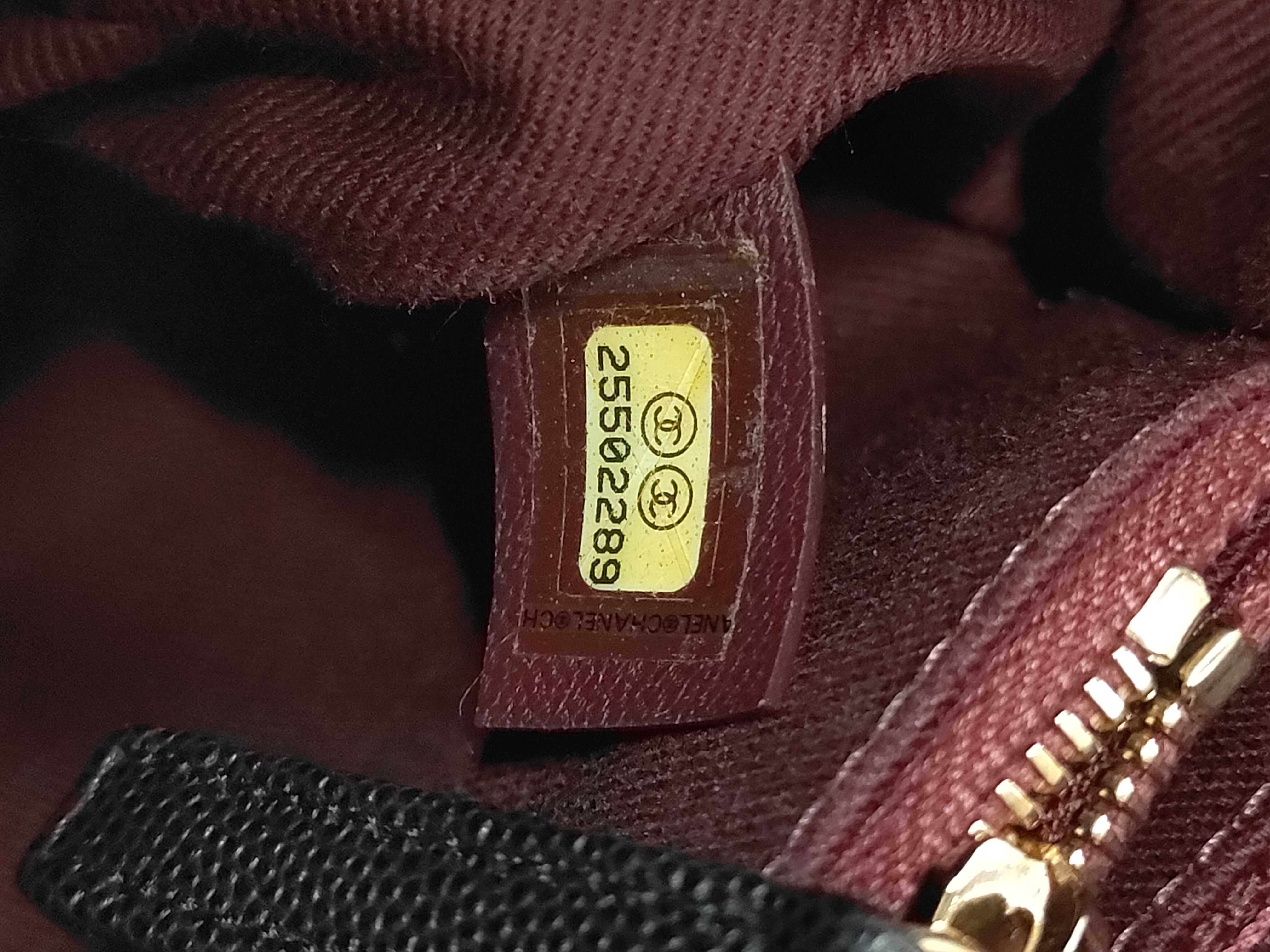Matelassé Caviar Skin Top Handle Handbag (Serial Number 25) — view 13