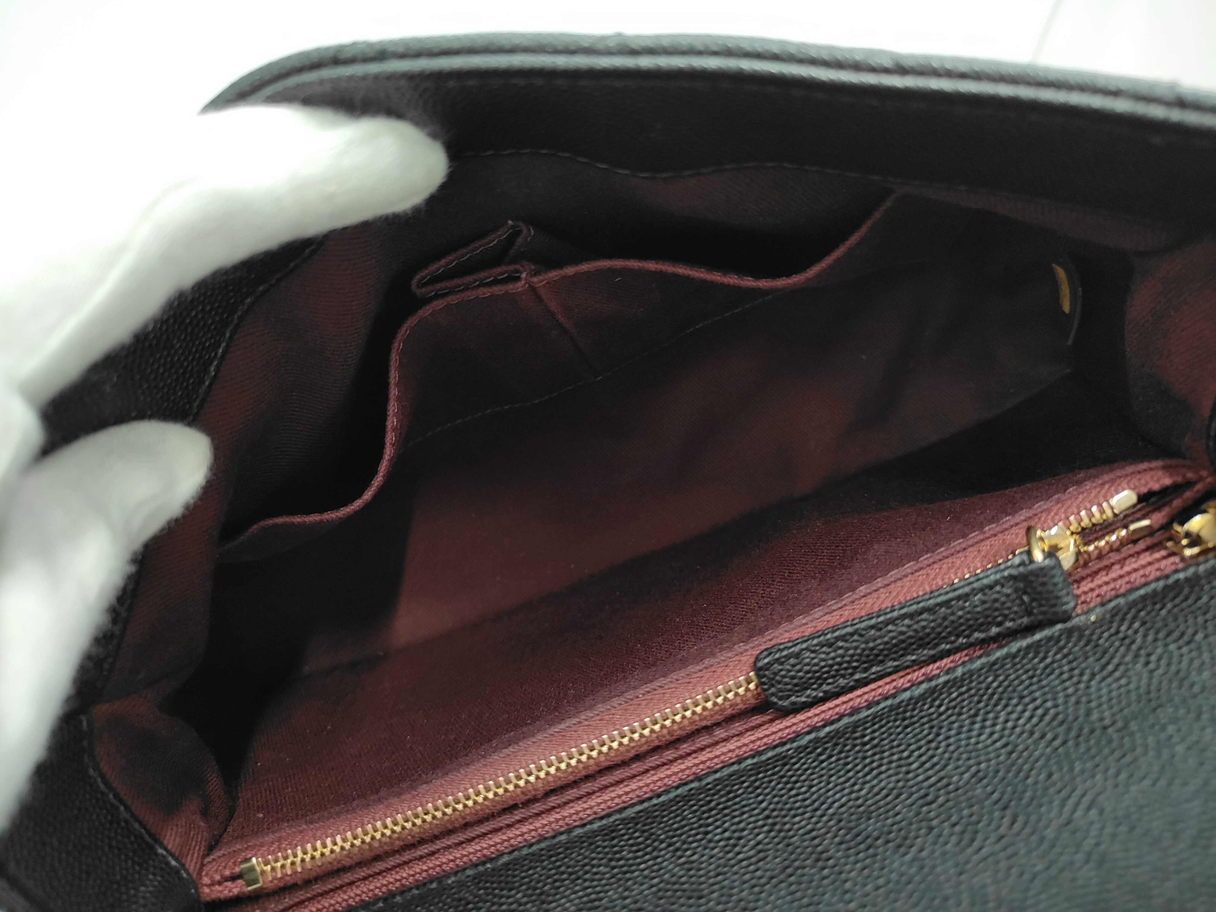 Matelassé Caviar Skin Top Handle Handbag (Serial Number 25) — view 10