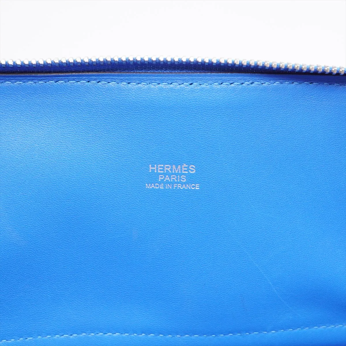 Bolide 31 Taurillon Clemence 2WAY Tote Bag Blue Electric Silver Hardware X:2016 — view 12