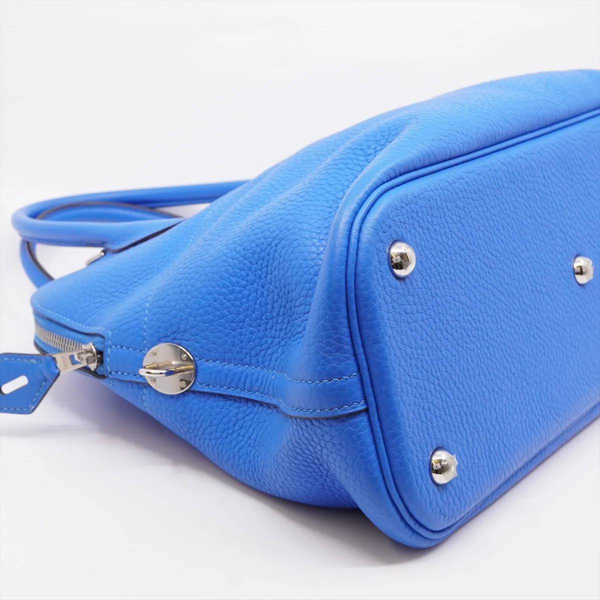 Bolide 31 Taurillon Clemence 2WAY Tote Bag Blue Electric Silver Hardware X:2016 — view 4