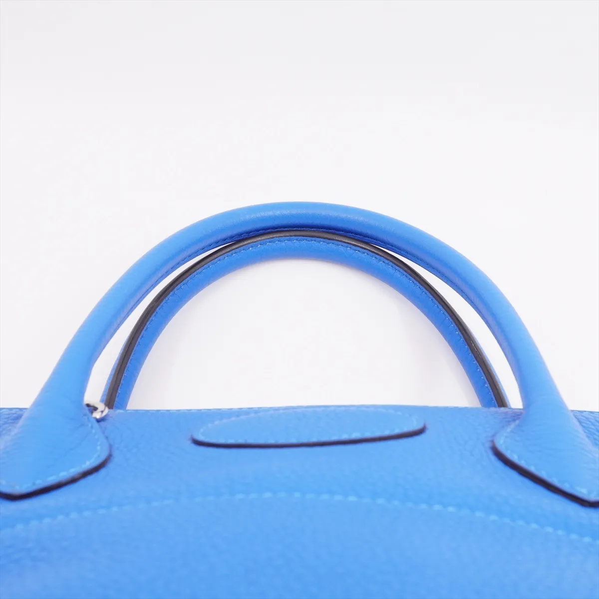 Bolide 31 Taurillon Clemence 2WAY Tote Bag Blue Electric Silver Hardware X:2016 — view 7