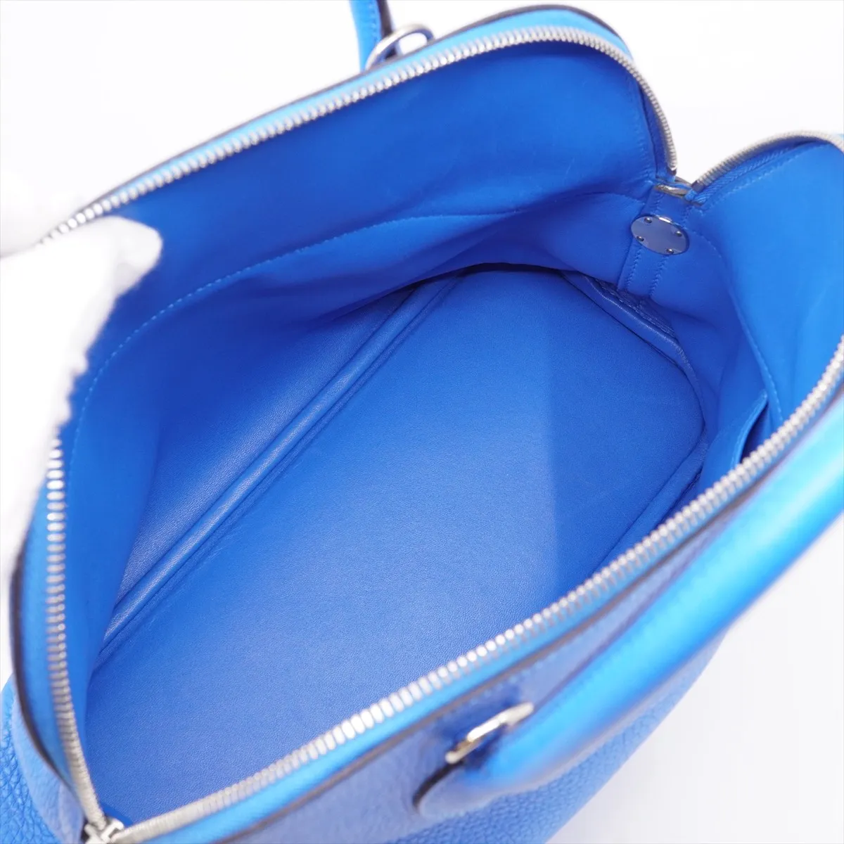 Bolide 31 Taurillon Clemence 2WAY Tote Bag Blue Electric Silver Hardware X:2016 — view 10