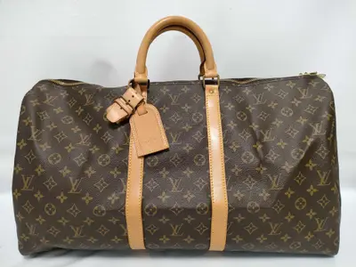 Monogram Keepall 55 M41424 MI8901 Boston Bag