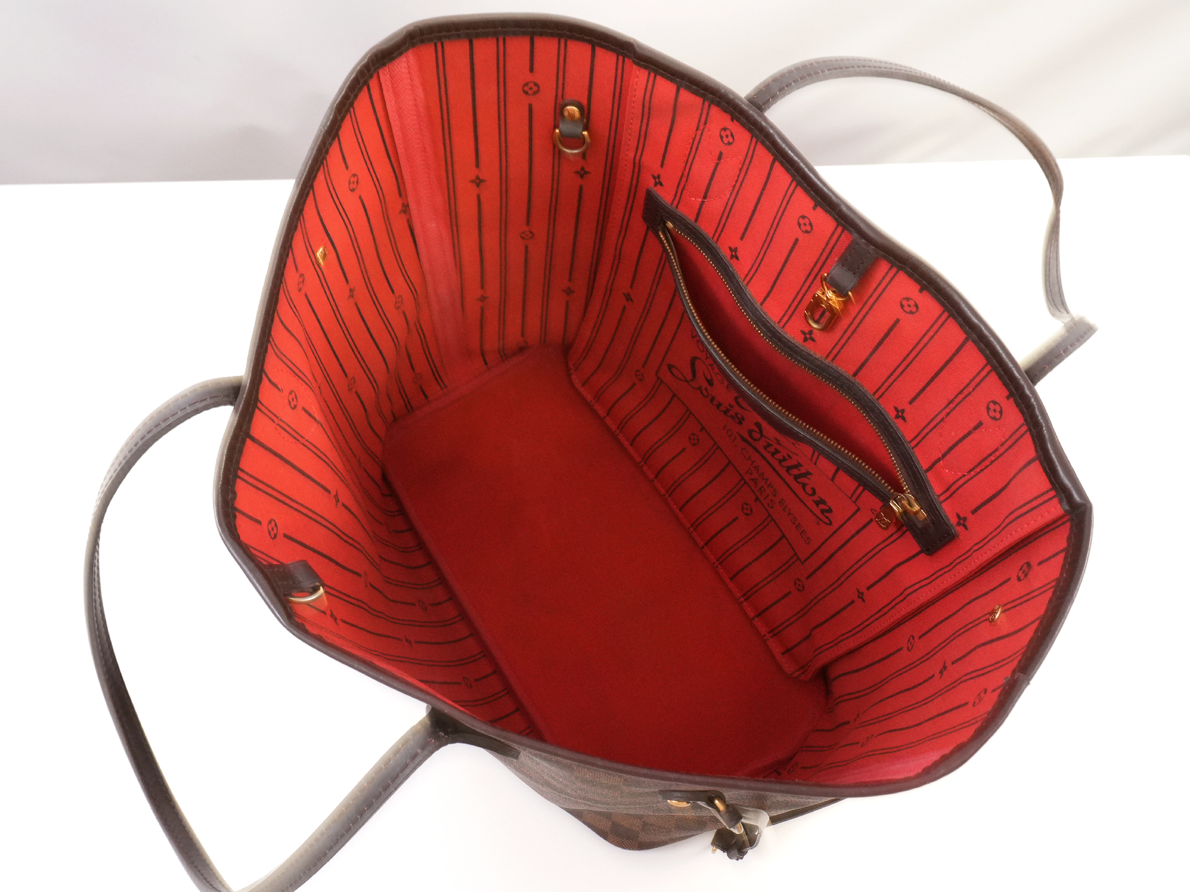 Damier Neverfull MM N51105 Tote Bag — view 3